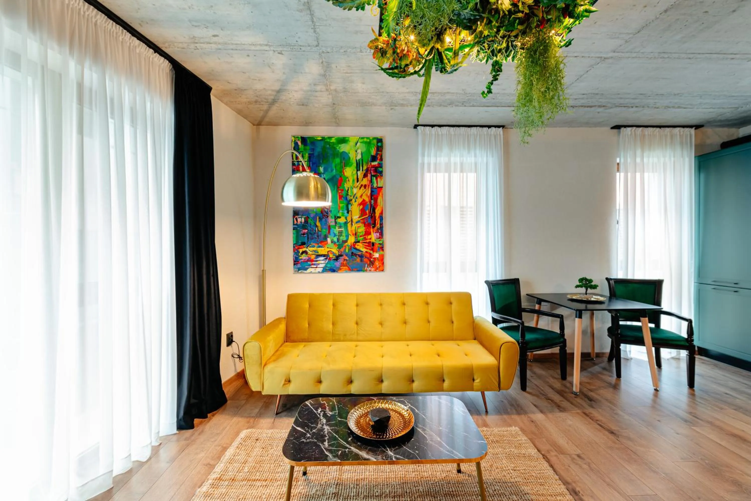 Living room in Centro Accommodation