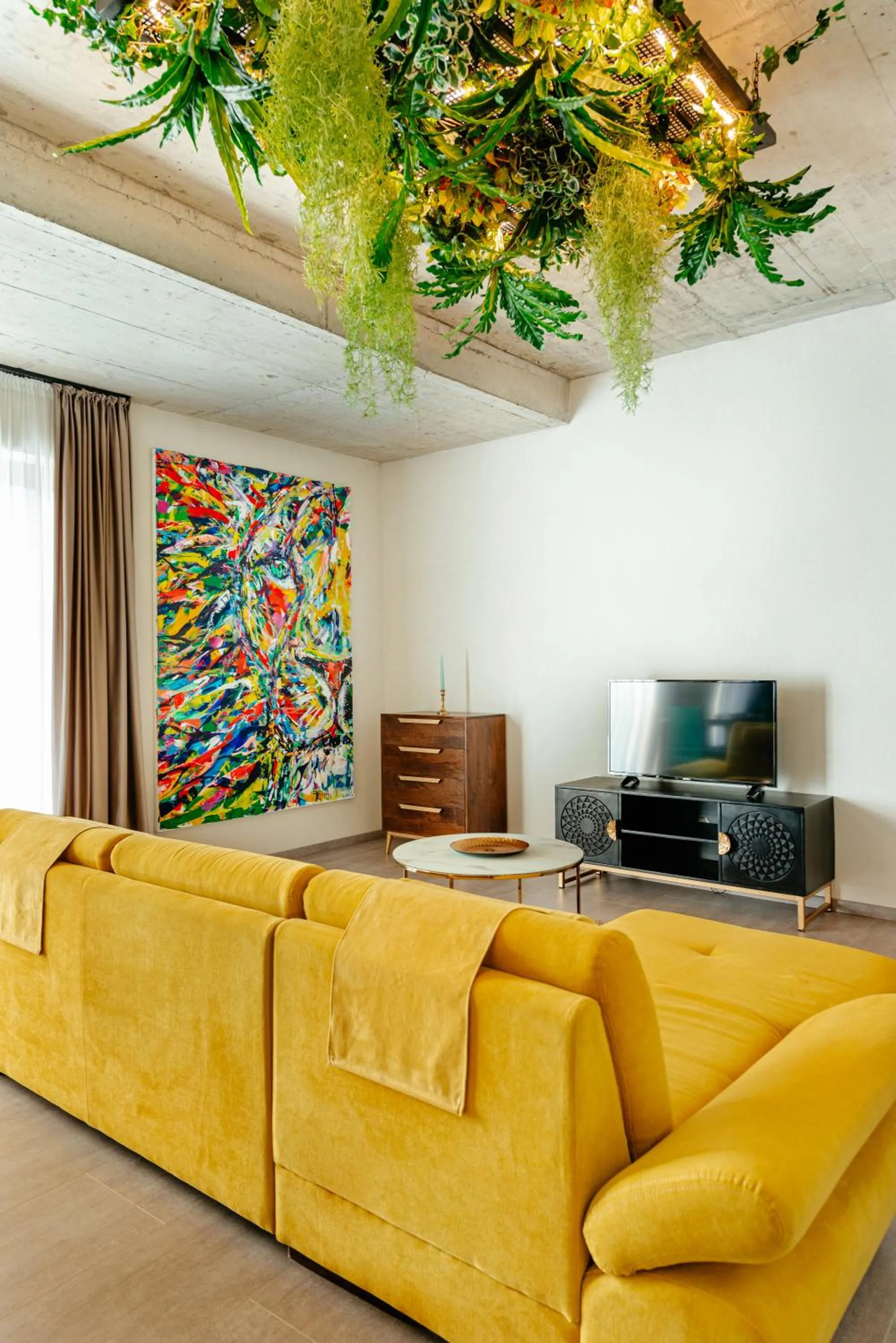 Living room in Centro Accommodation