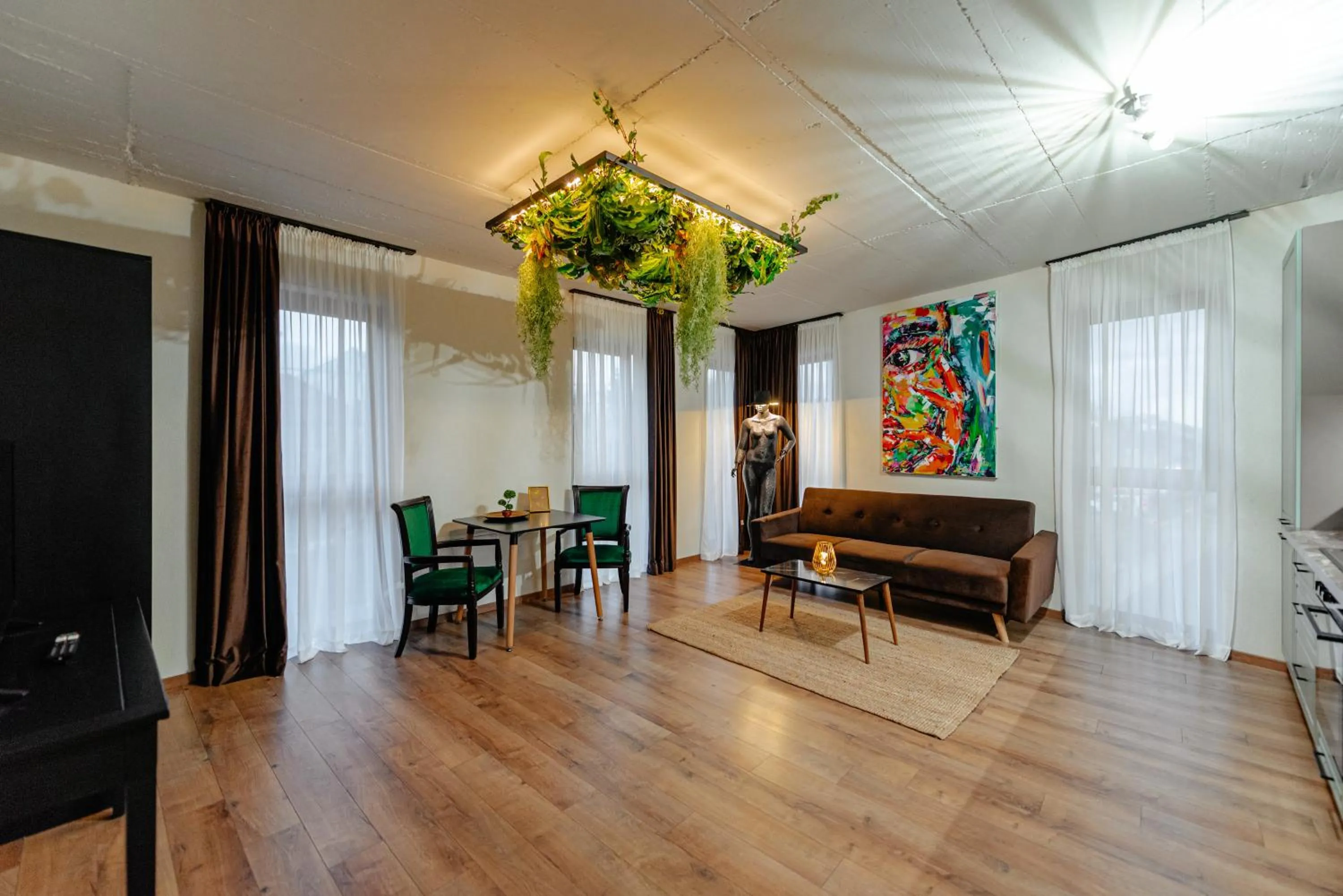 Living room in Centro Accommodation