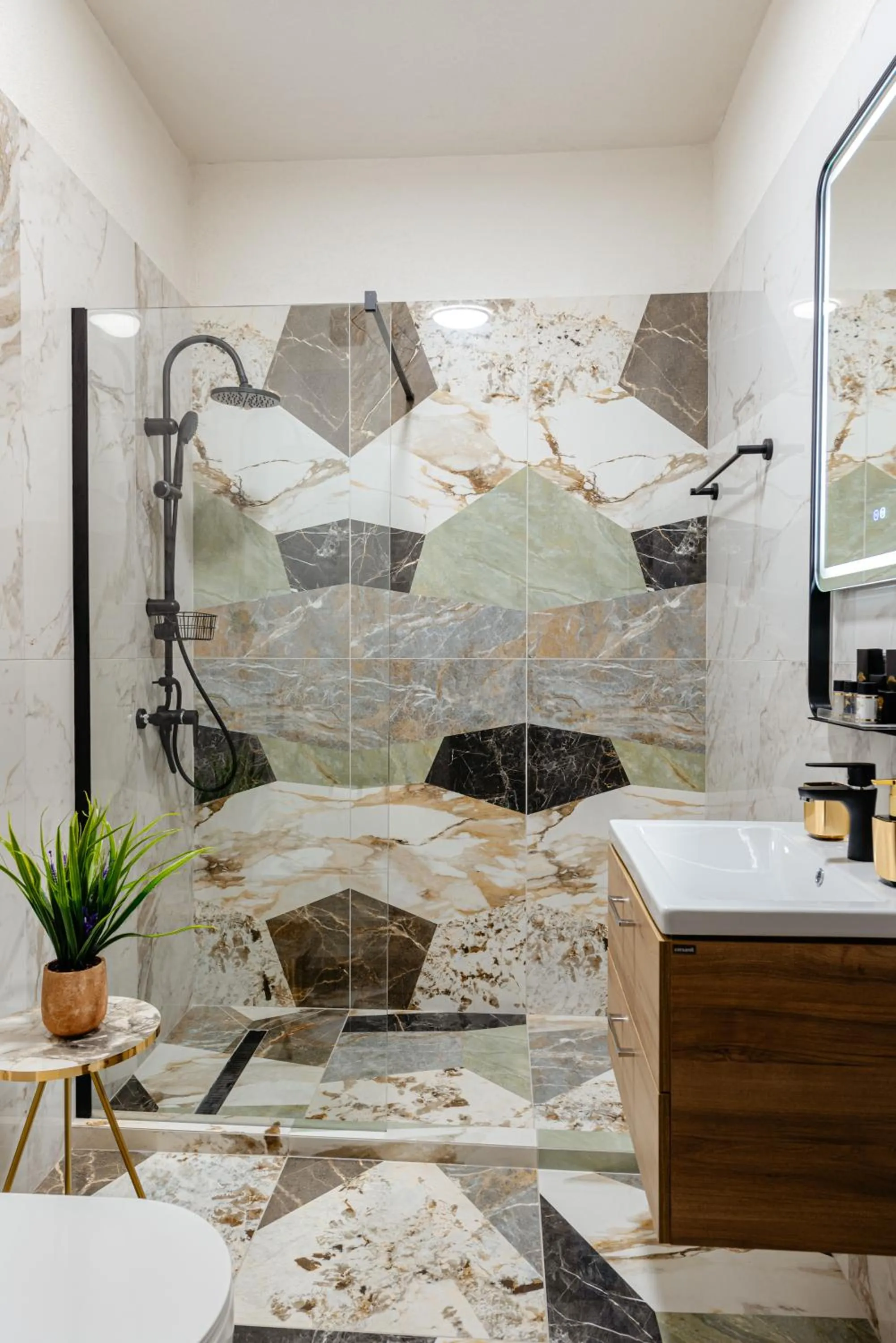 Bathroom in Centro Accommodation