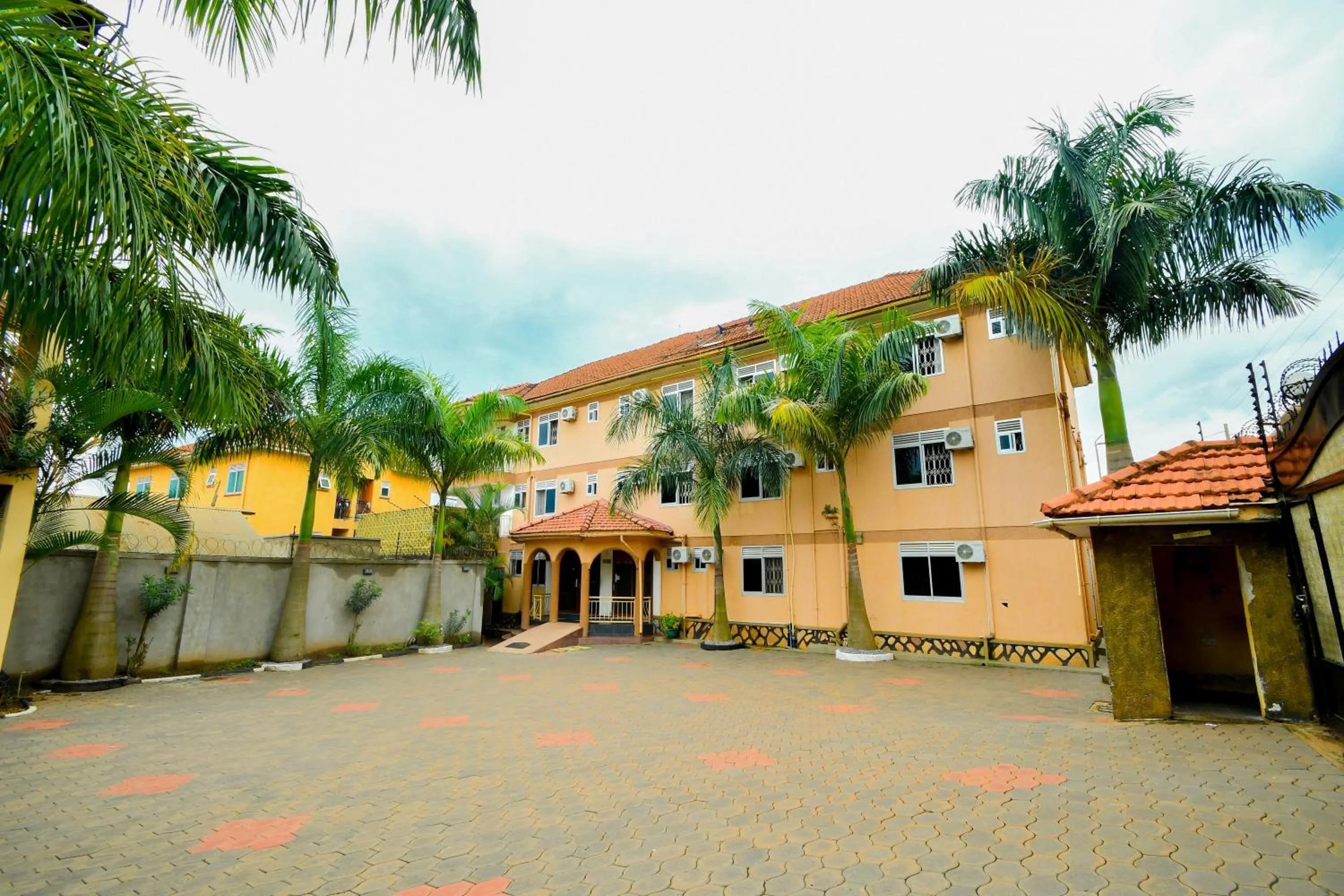 Property building in Fancy Hotel Munyonyo