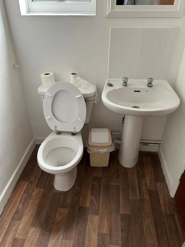 Toilet in The Embassy Hotel