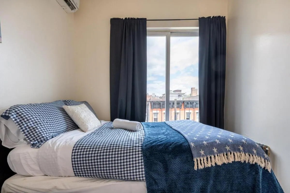 Bed in East Village Townhouse