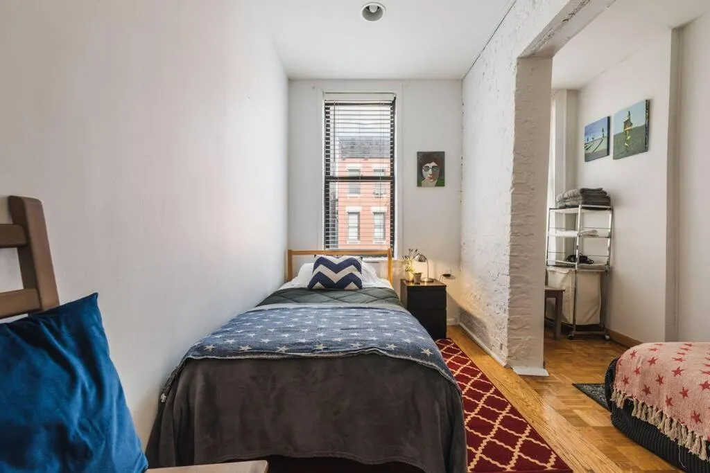 Bed in East Village Townhouse