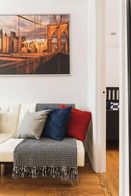 Living room in East Village Townhouse
