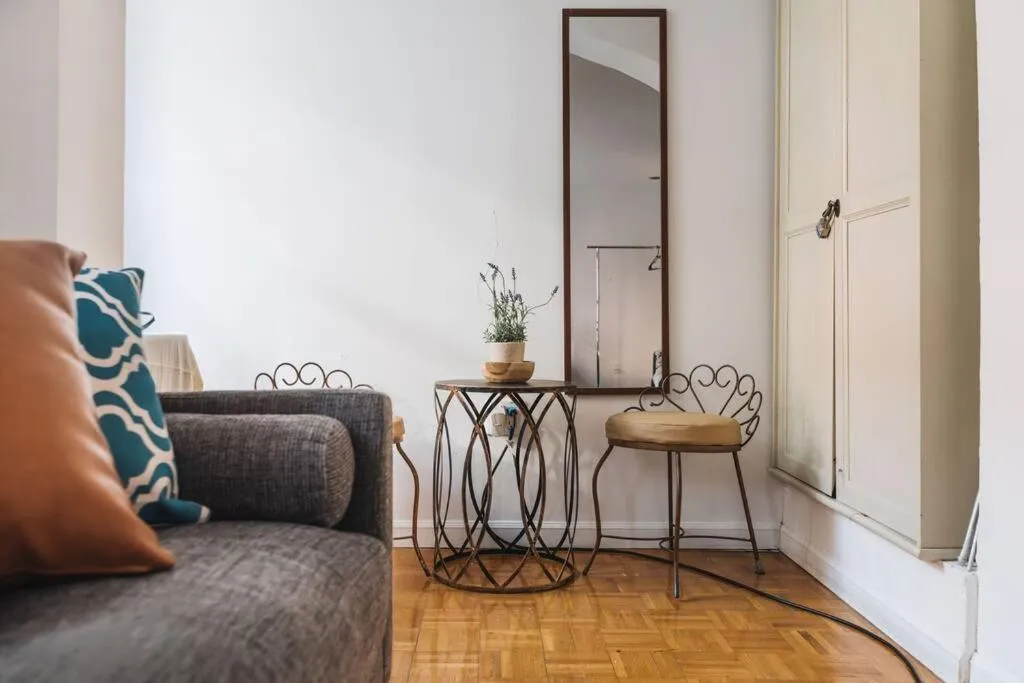Living room in East Village Townhouse