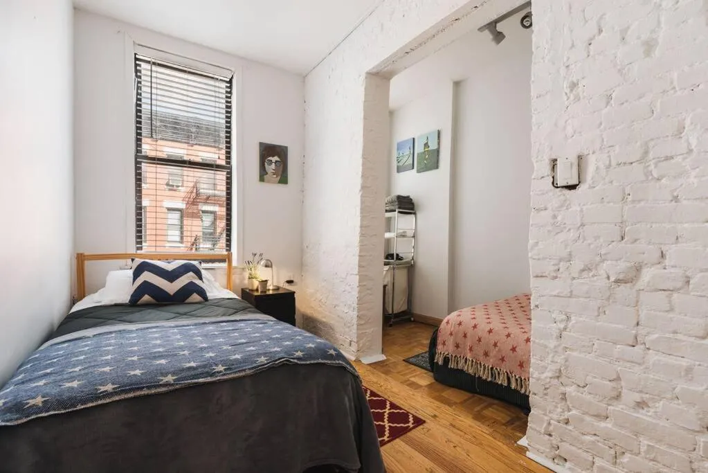 Bed in East Village Townhouse