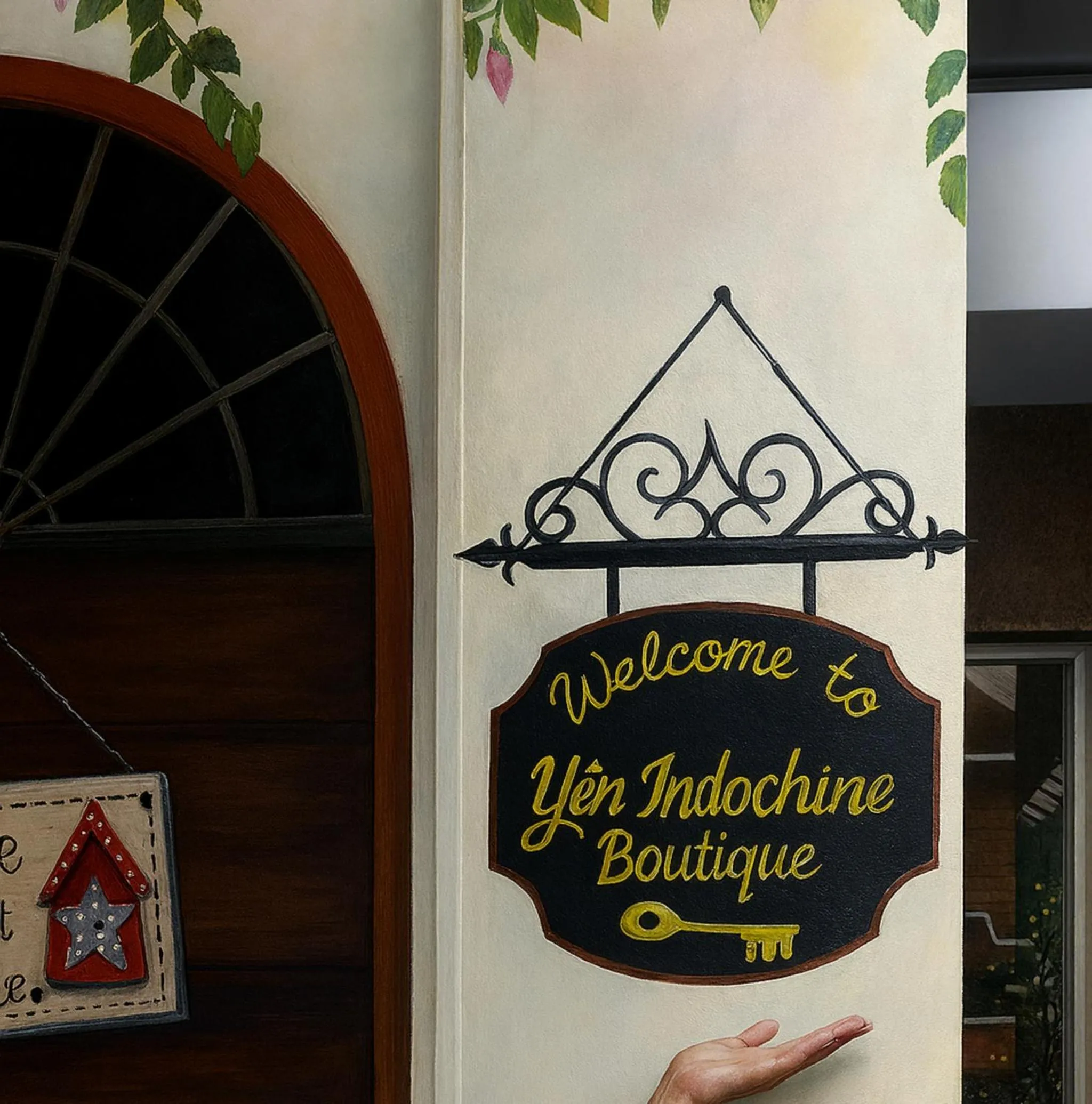 Property logo or sign in Yen Indochine