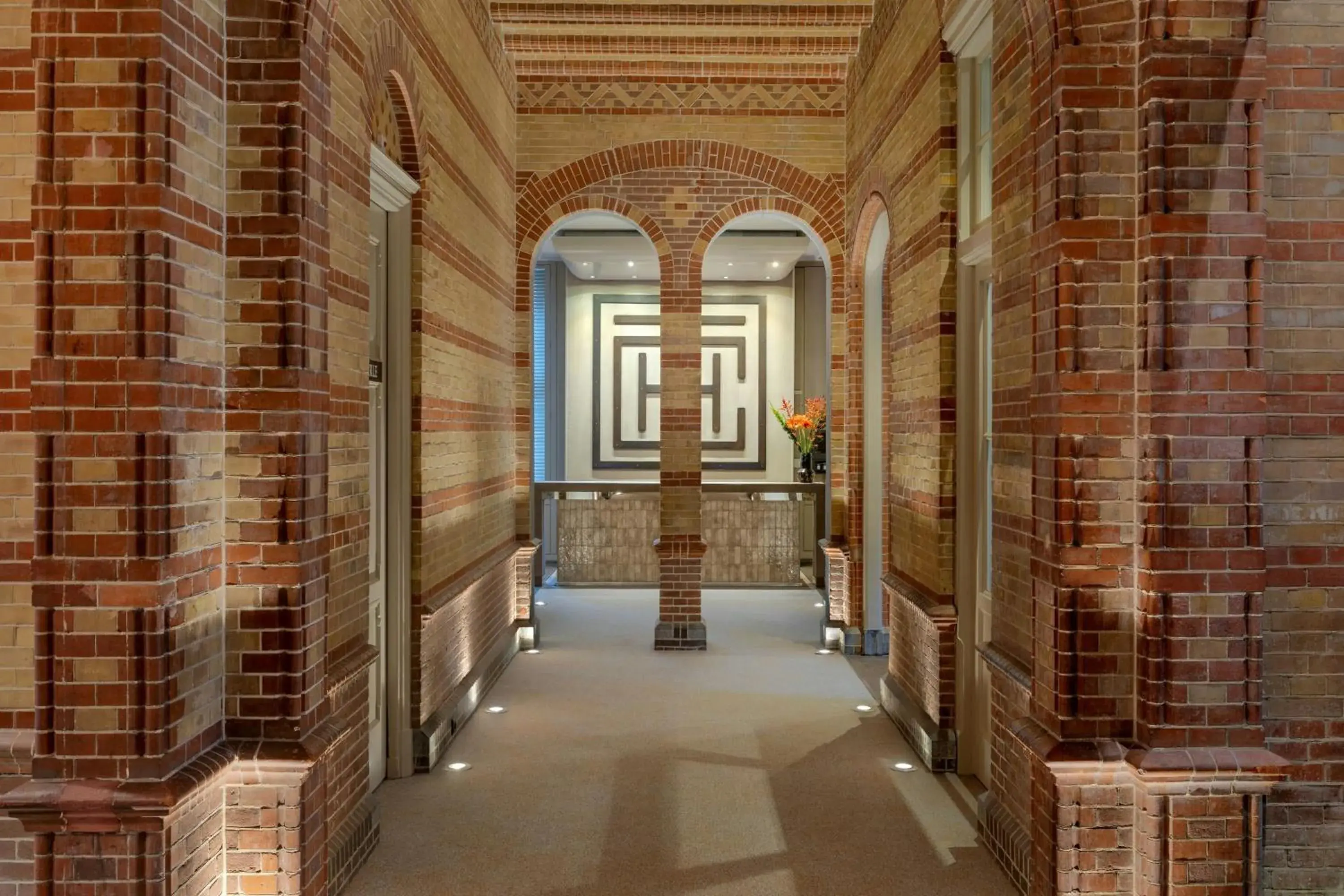 Lobby or reception in The College Hotel Amsterdam, Autograph Collection Lobby or reception in The College Hotel Amsterdam, Autograph Collection