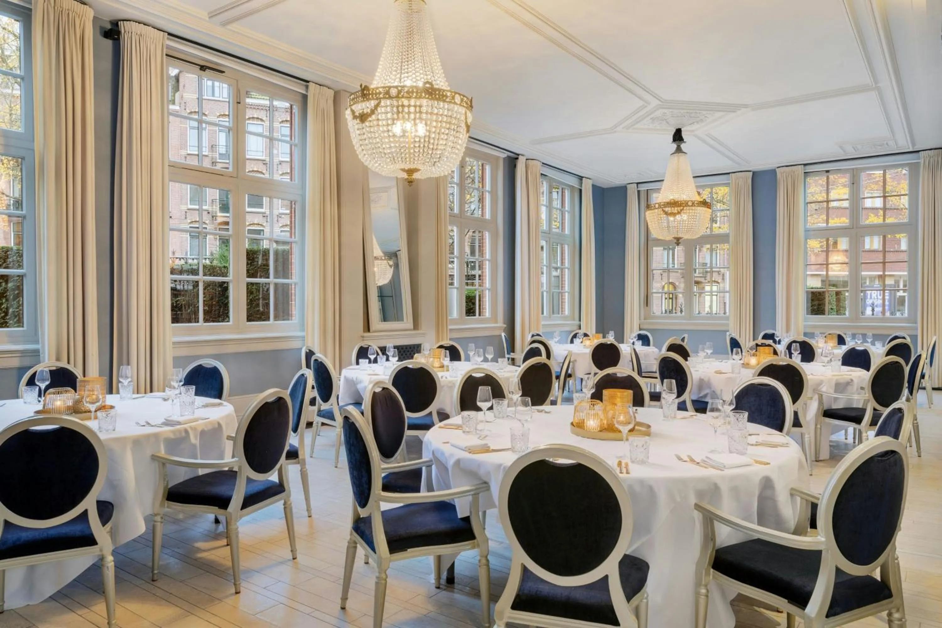 Meeting/conference room in The College Hotel Amsterdam, Autograph Collection