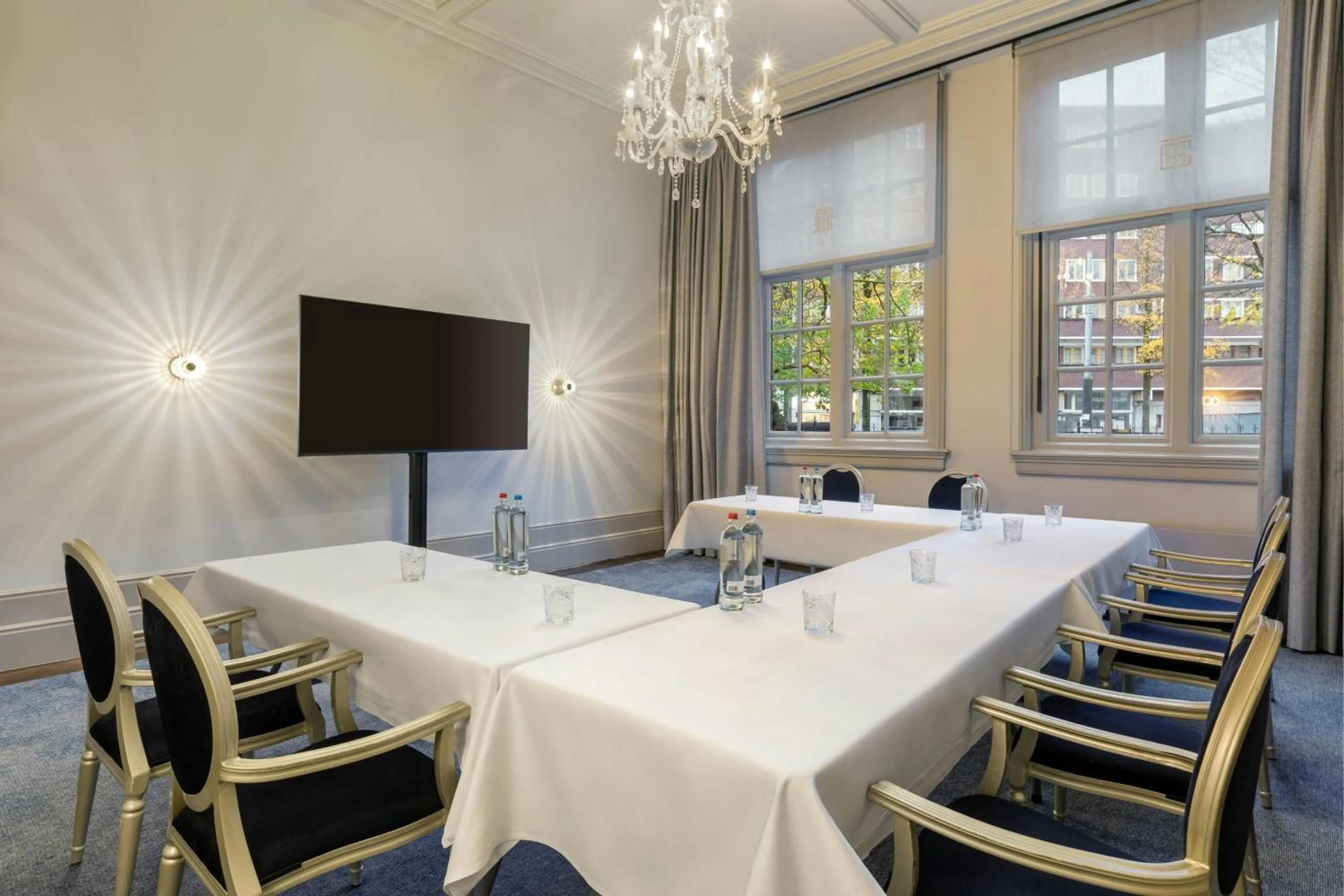 Meeting/conference room in The College Hotel Amsterdam, Autograph Collection