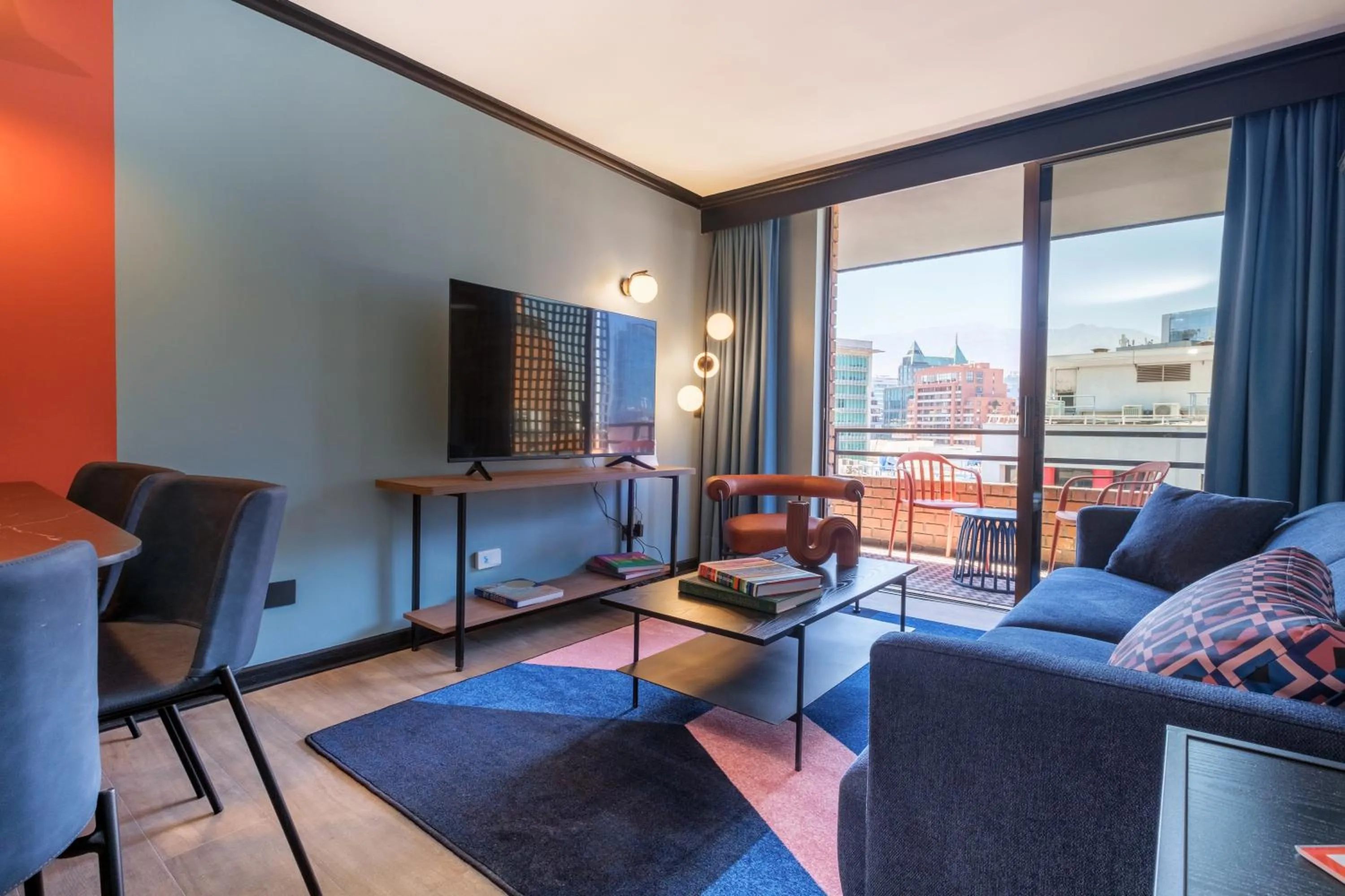 Seating area in APT Serviced Apartments Santiago