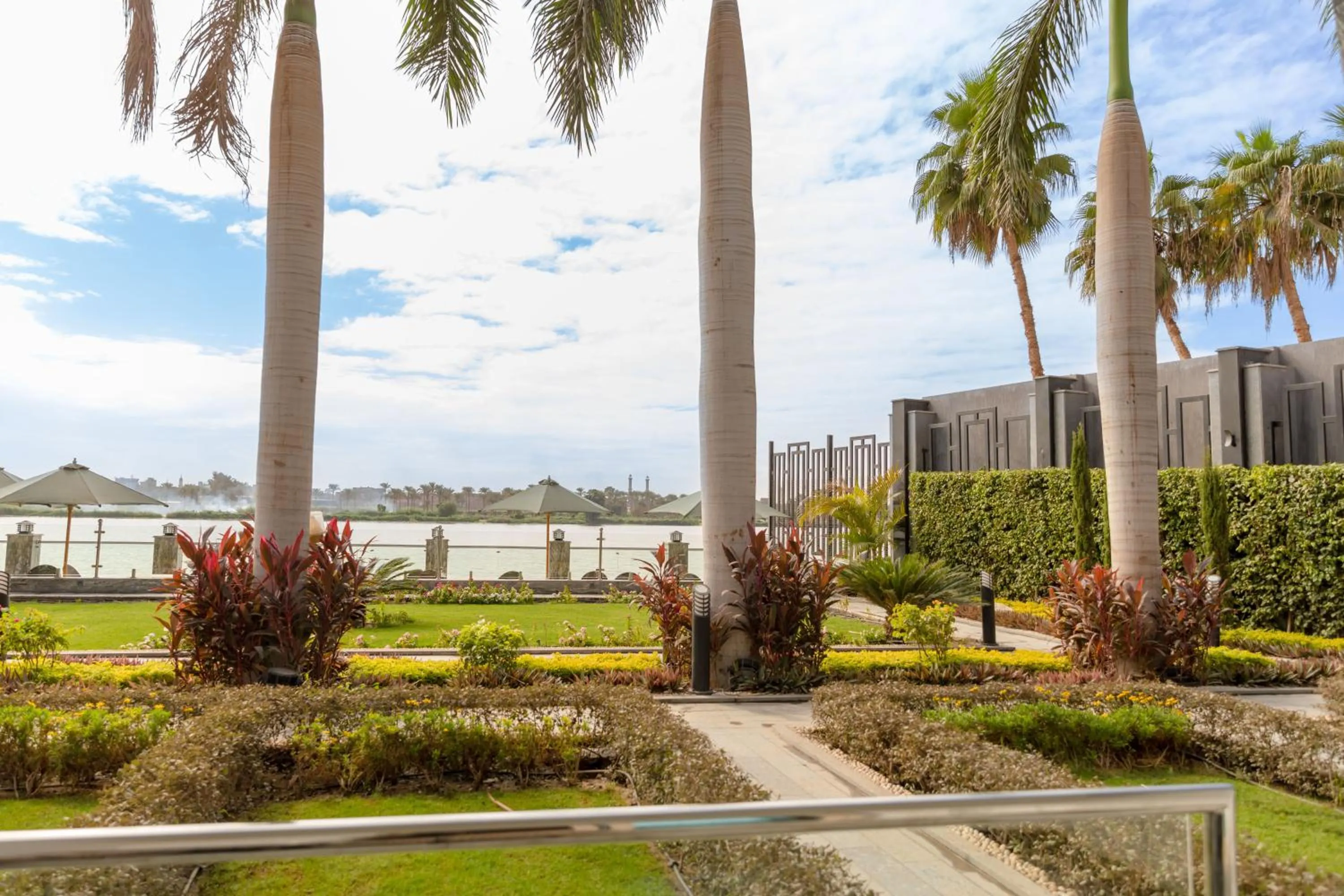 Spring in Nile Club hotel