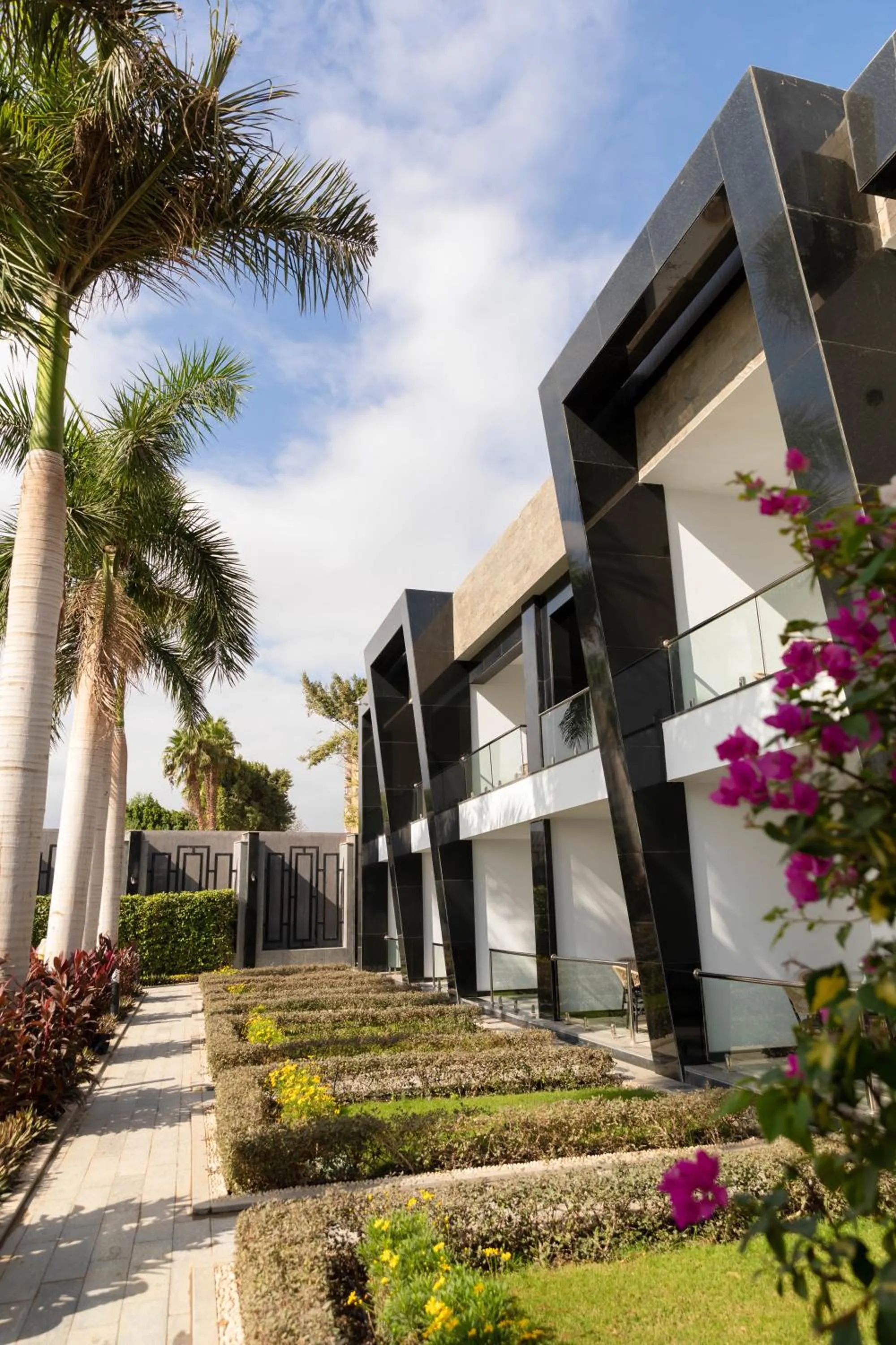 Property building in Nile Club hotel