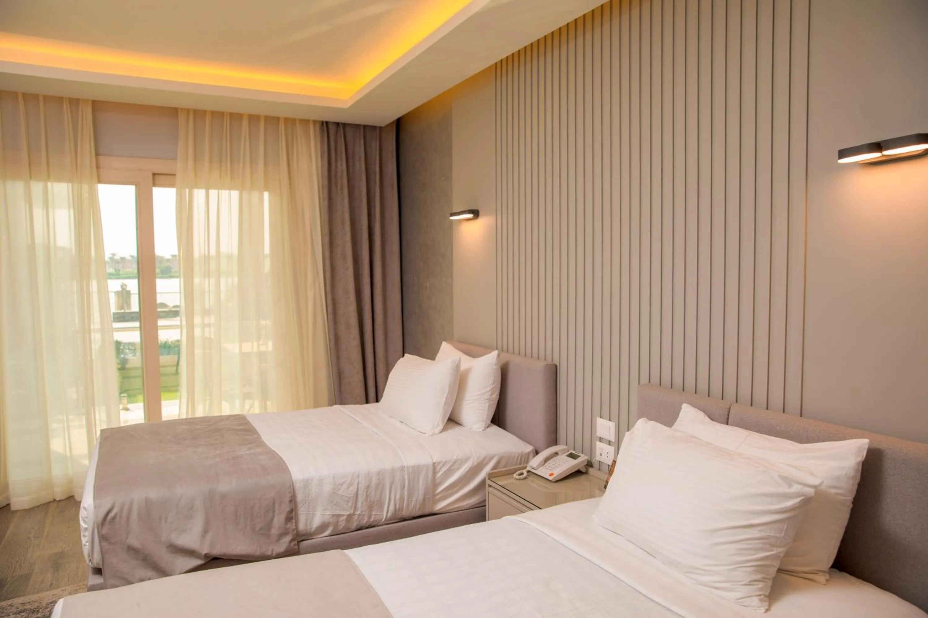 Bedroom, Bed in Nile Club hotel