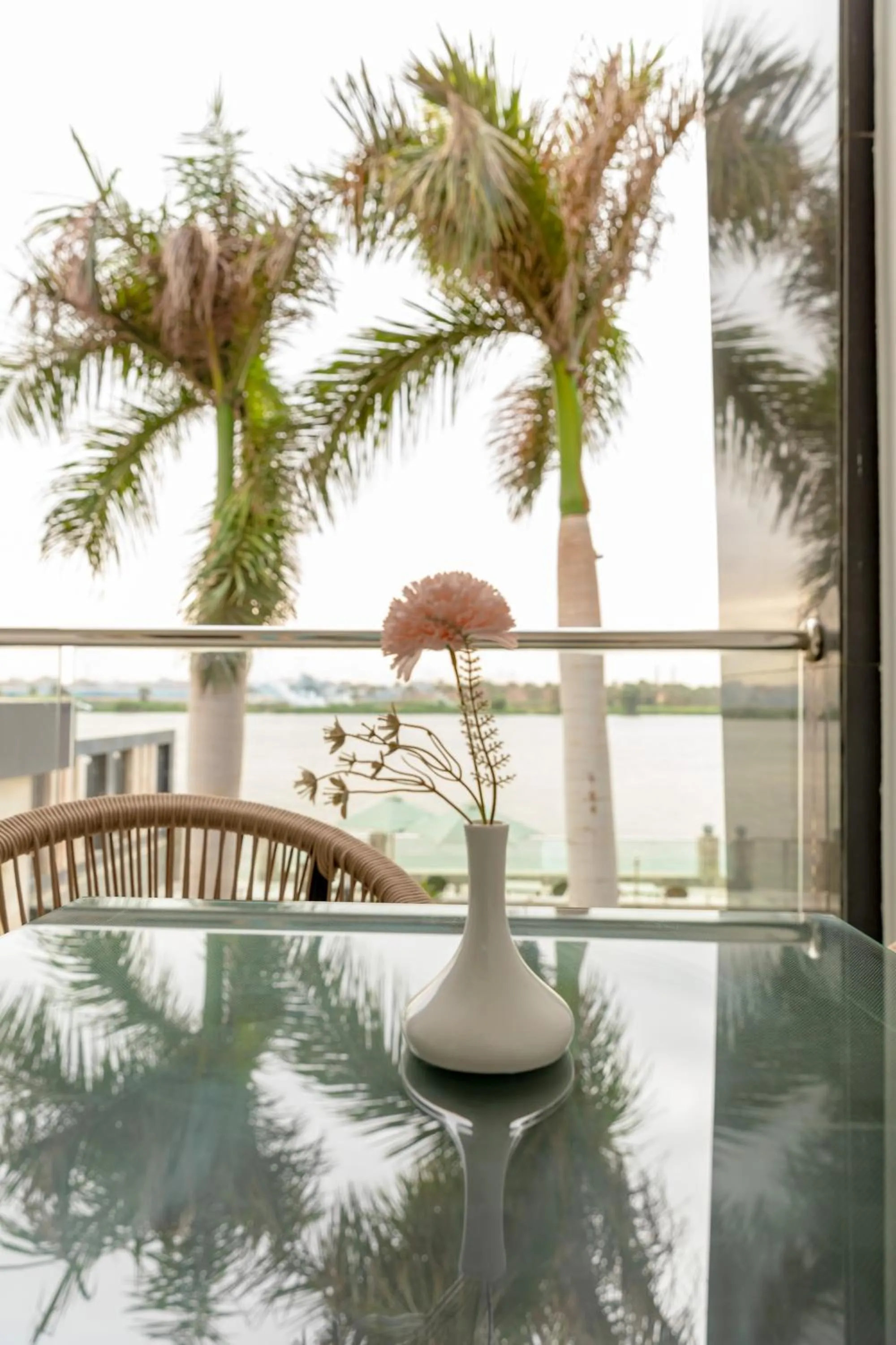 Balcony/Terrace in Nile Club hotel