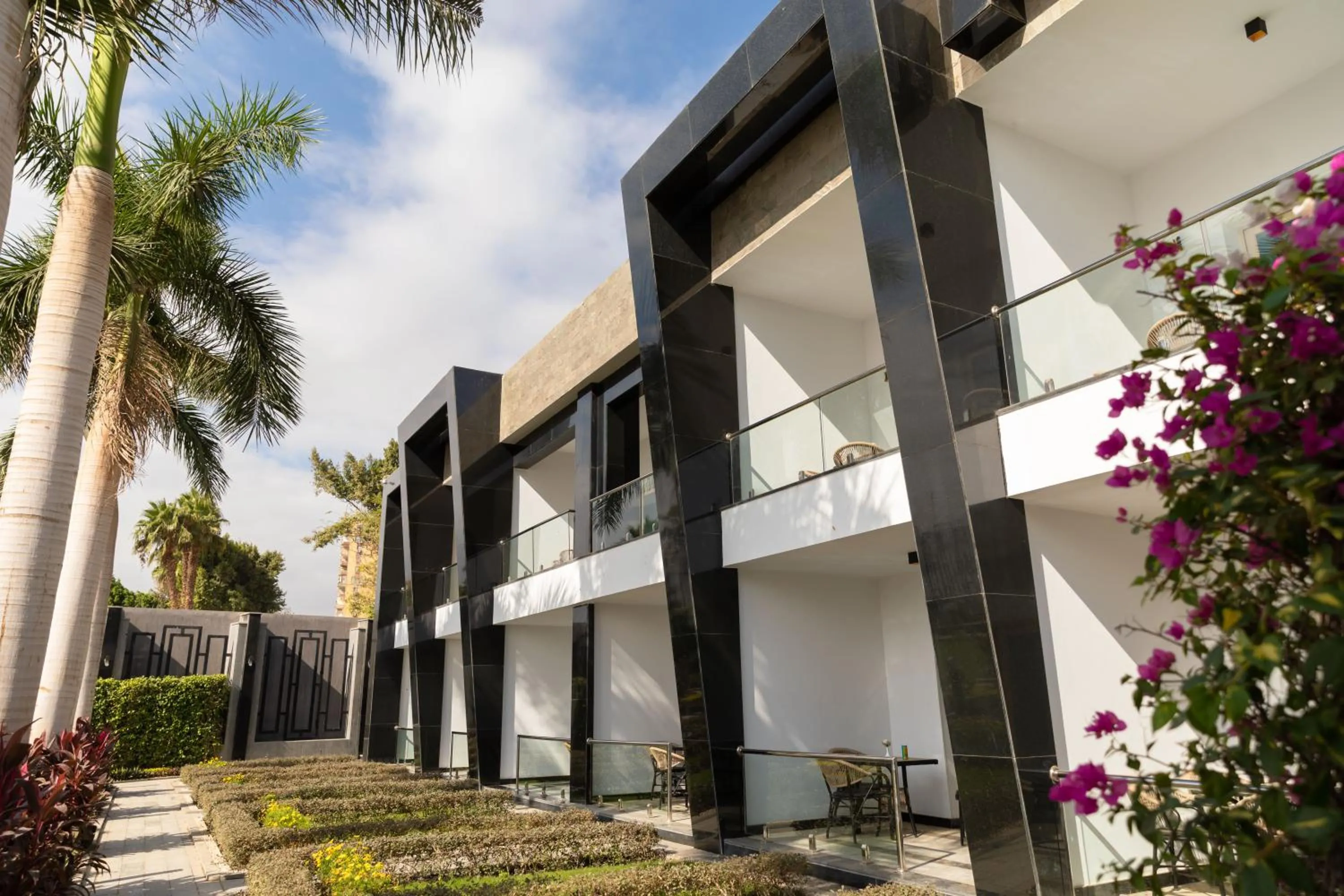 Property building in Nile Club hotel