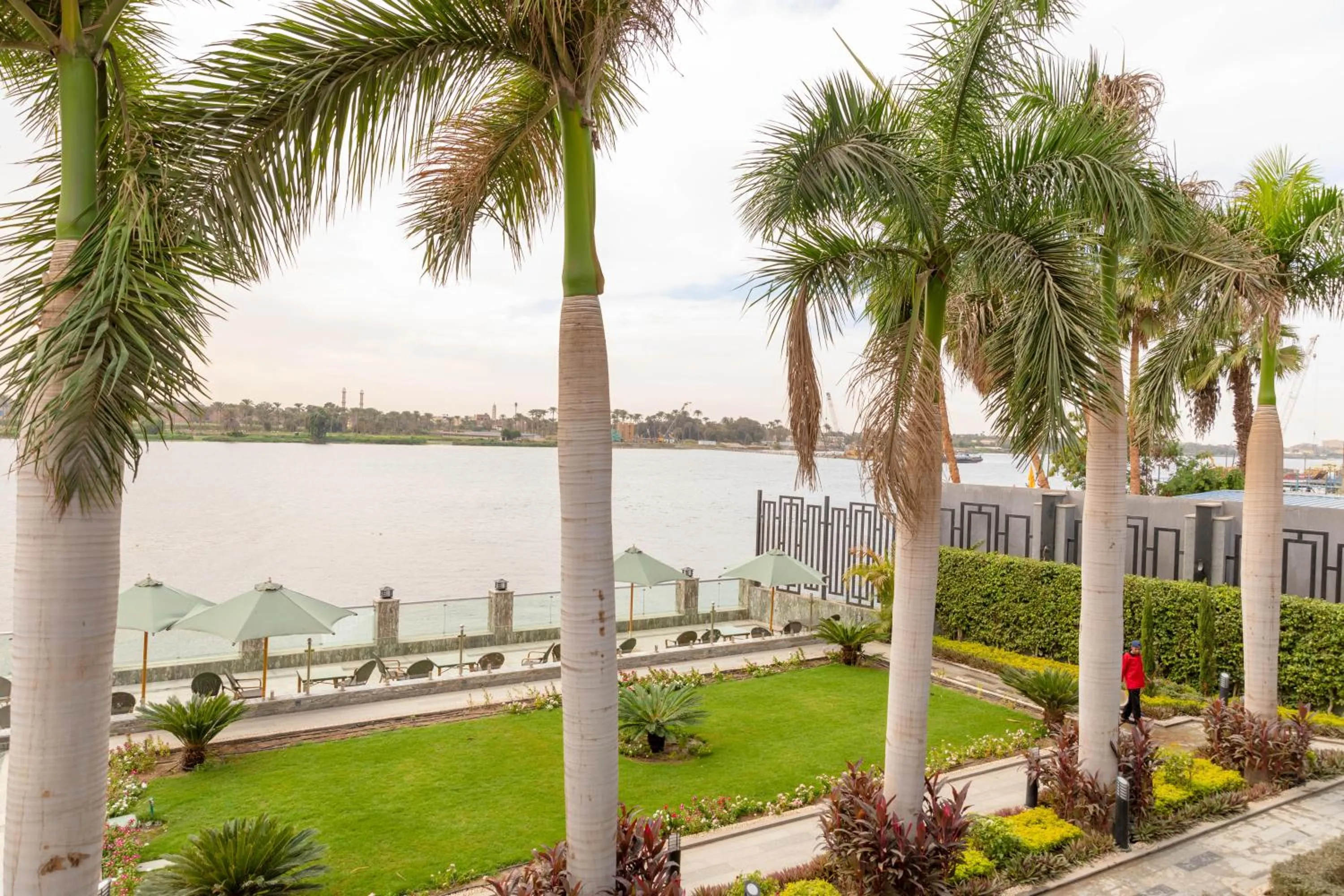 Spring in Nile Club hotel