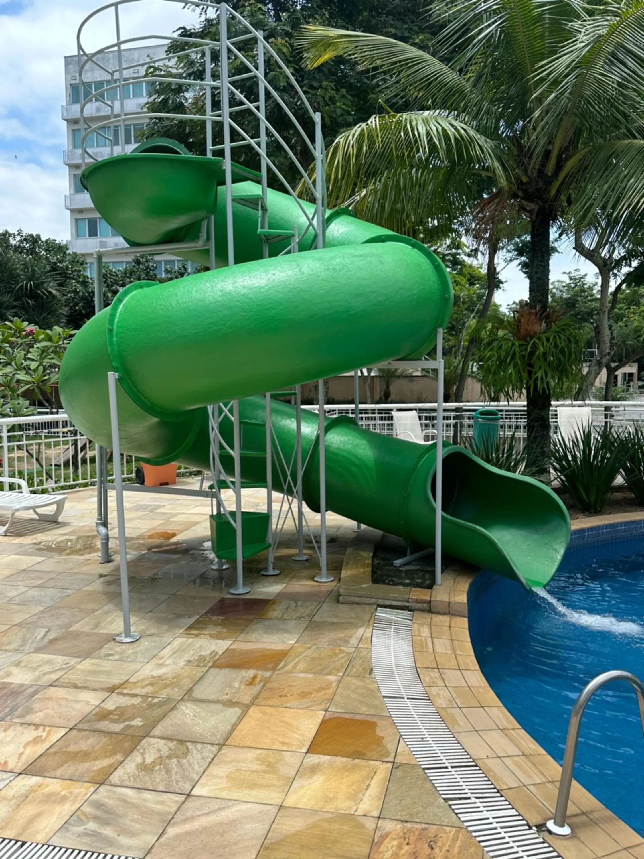 Swimming pool in Cond AQUAGREEN RIO CENTRO RJ