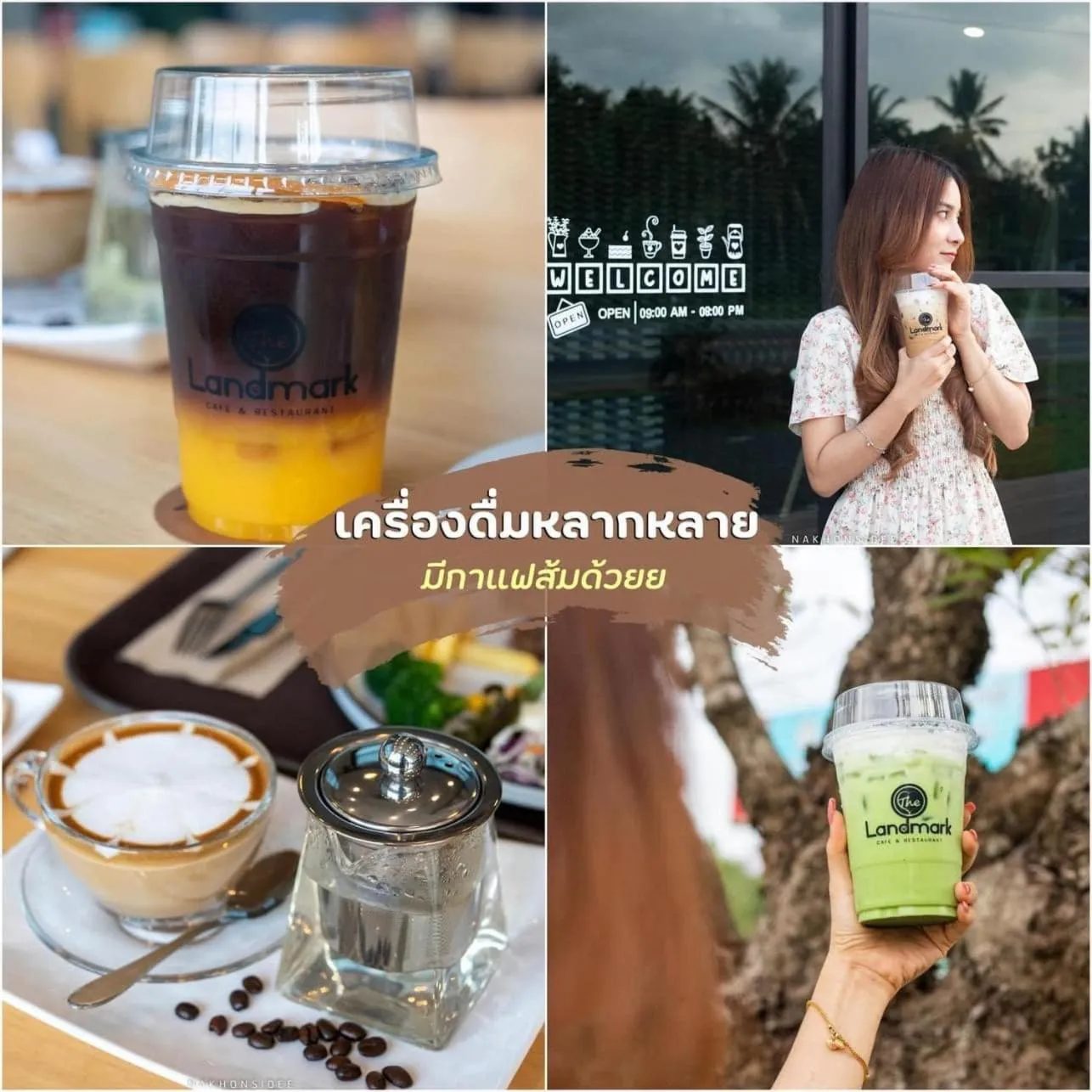 Food and drinks in The Landmark Resort And Villa