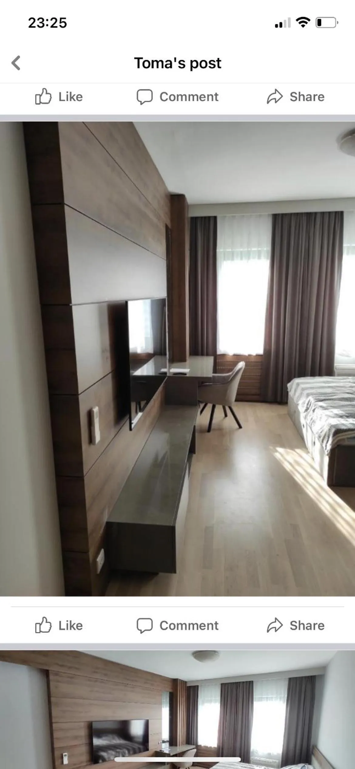 Bed in Hotel Rile Men Blue