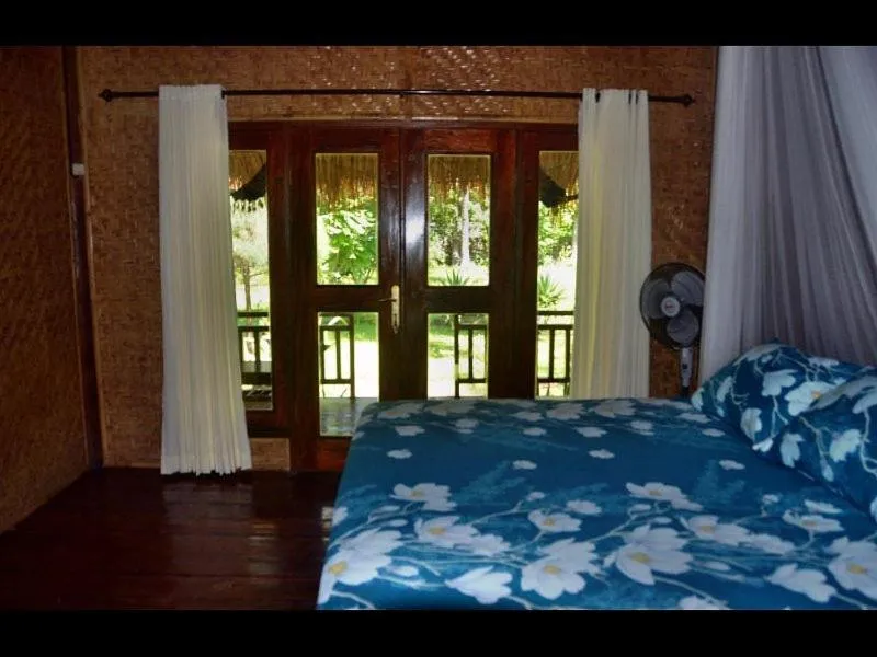 Bed in AMIGOS BUNGALOWS GILI MENO