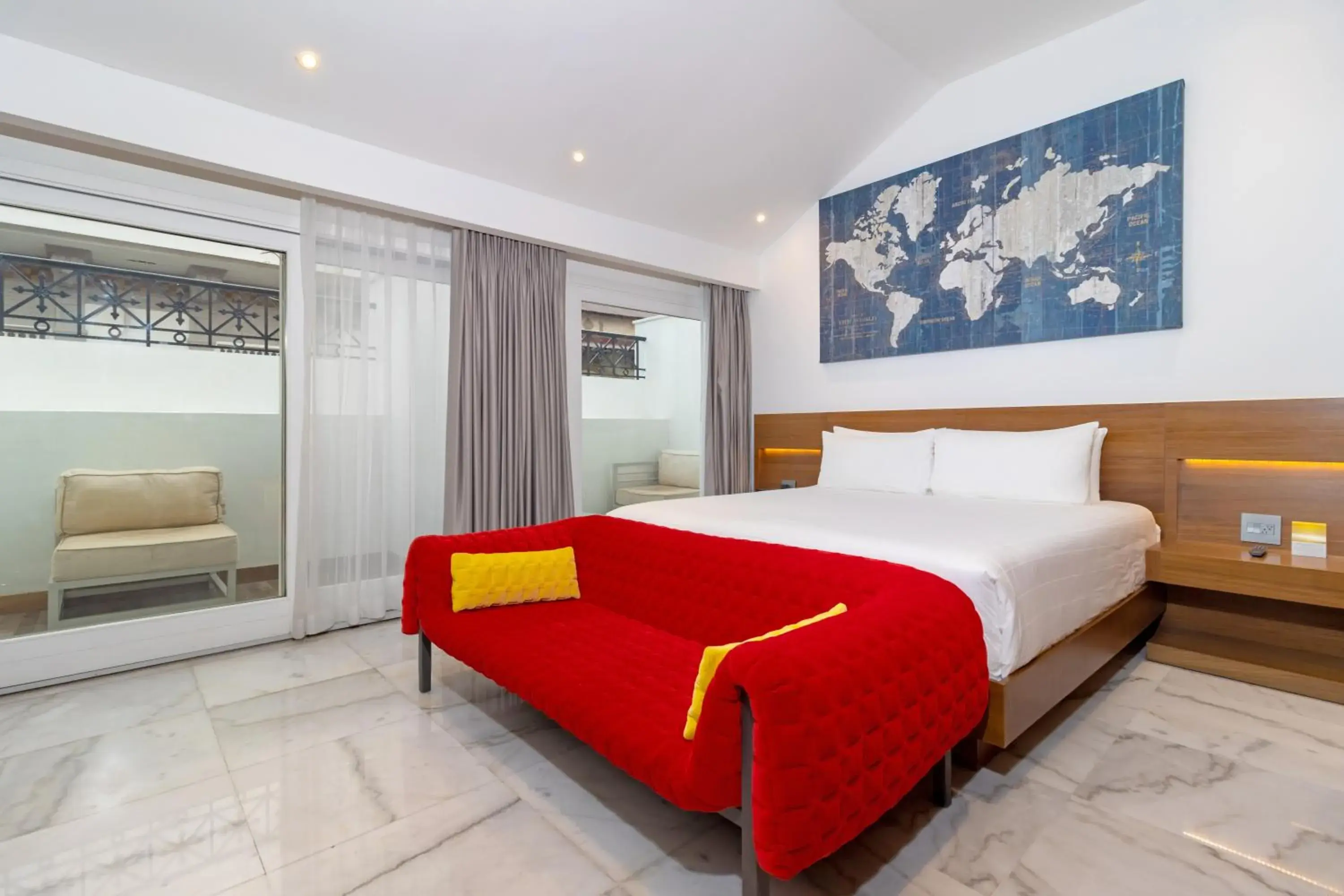 Bed in Hotel San Felipe Bed in Hotel San Felipe