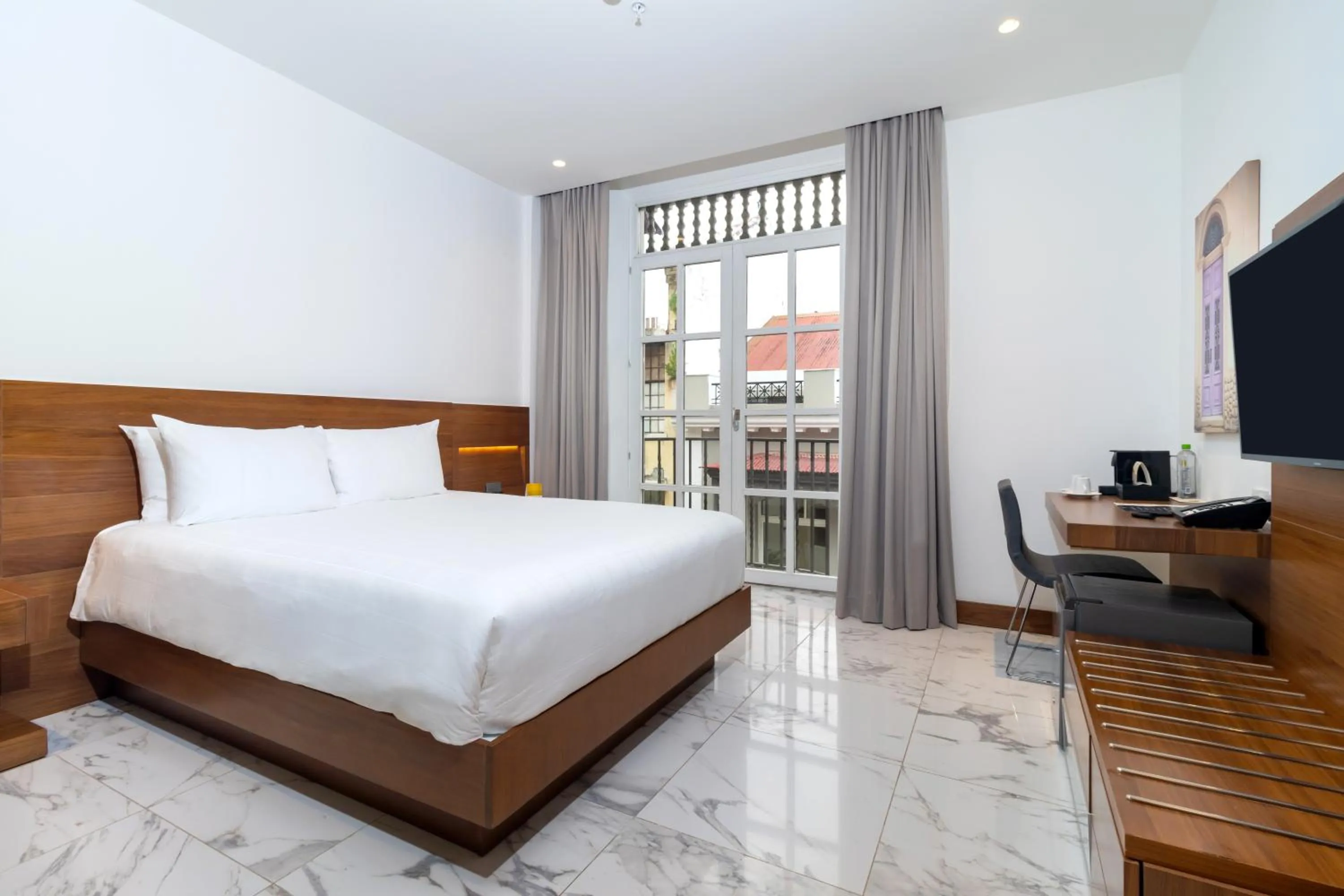 Bed in Hotel San Felipe