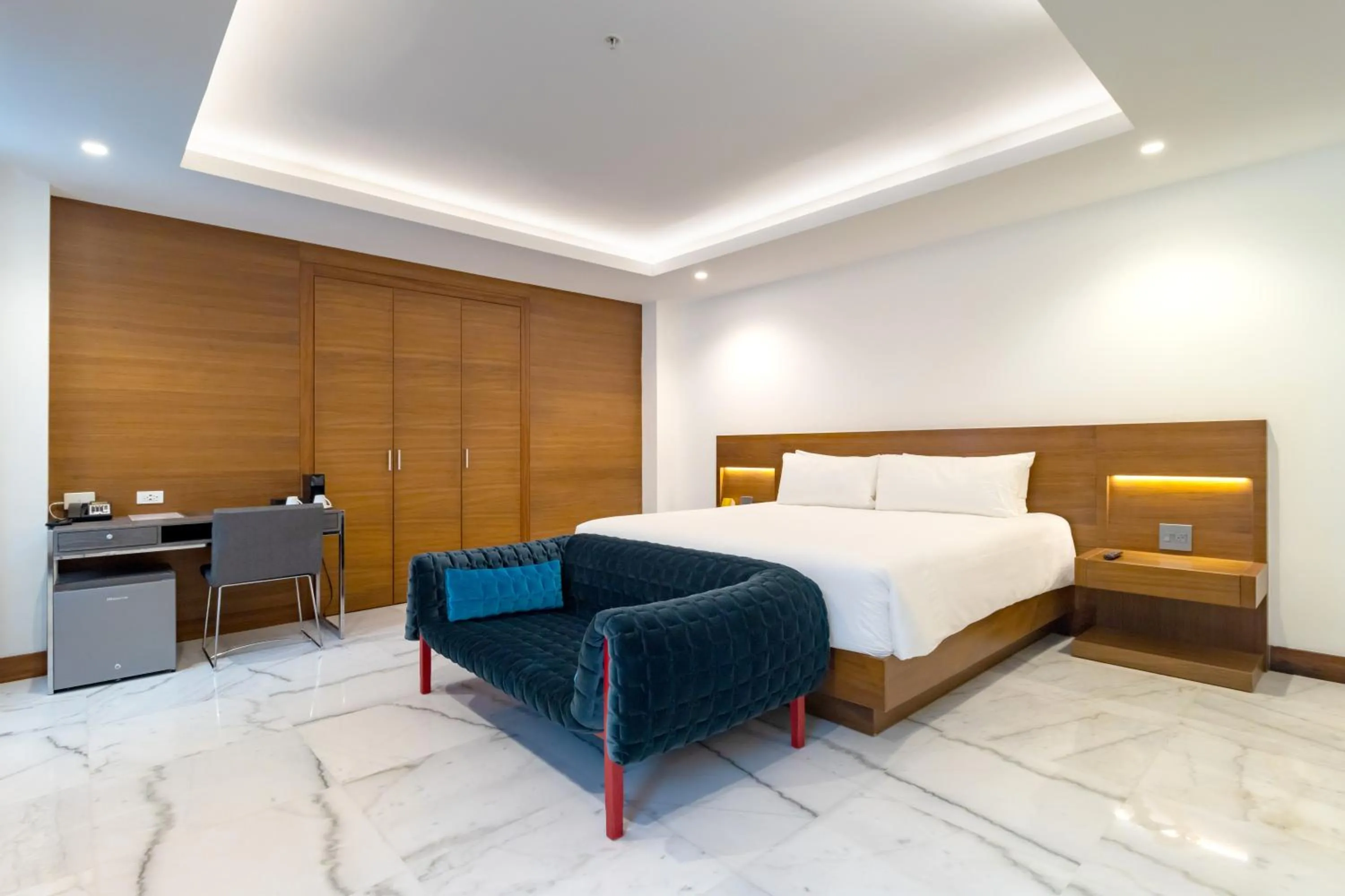 Bed in Hotel San Felipe