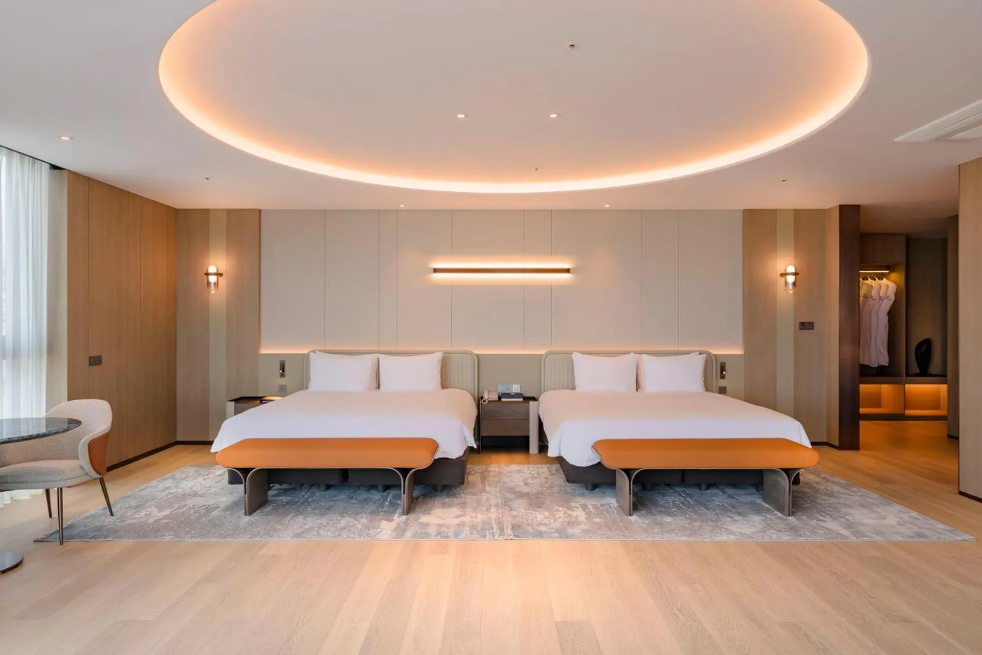 Bed in Jeju Bolton Hotel