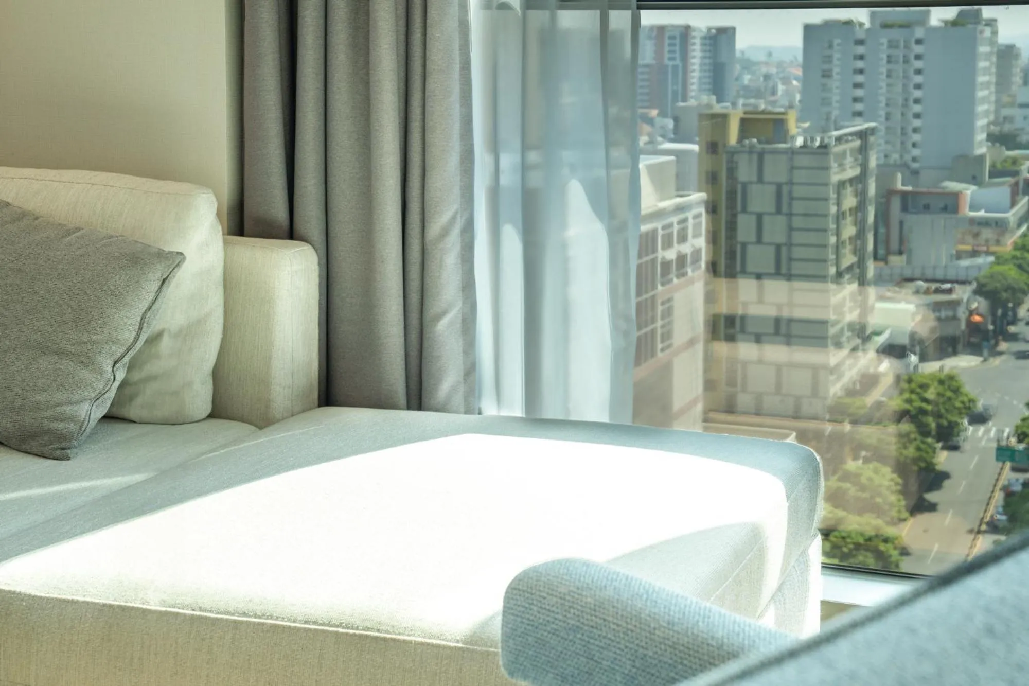 City view, Bed in Jeju Bolton Hotel