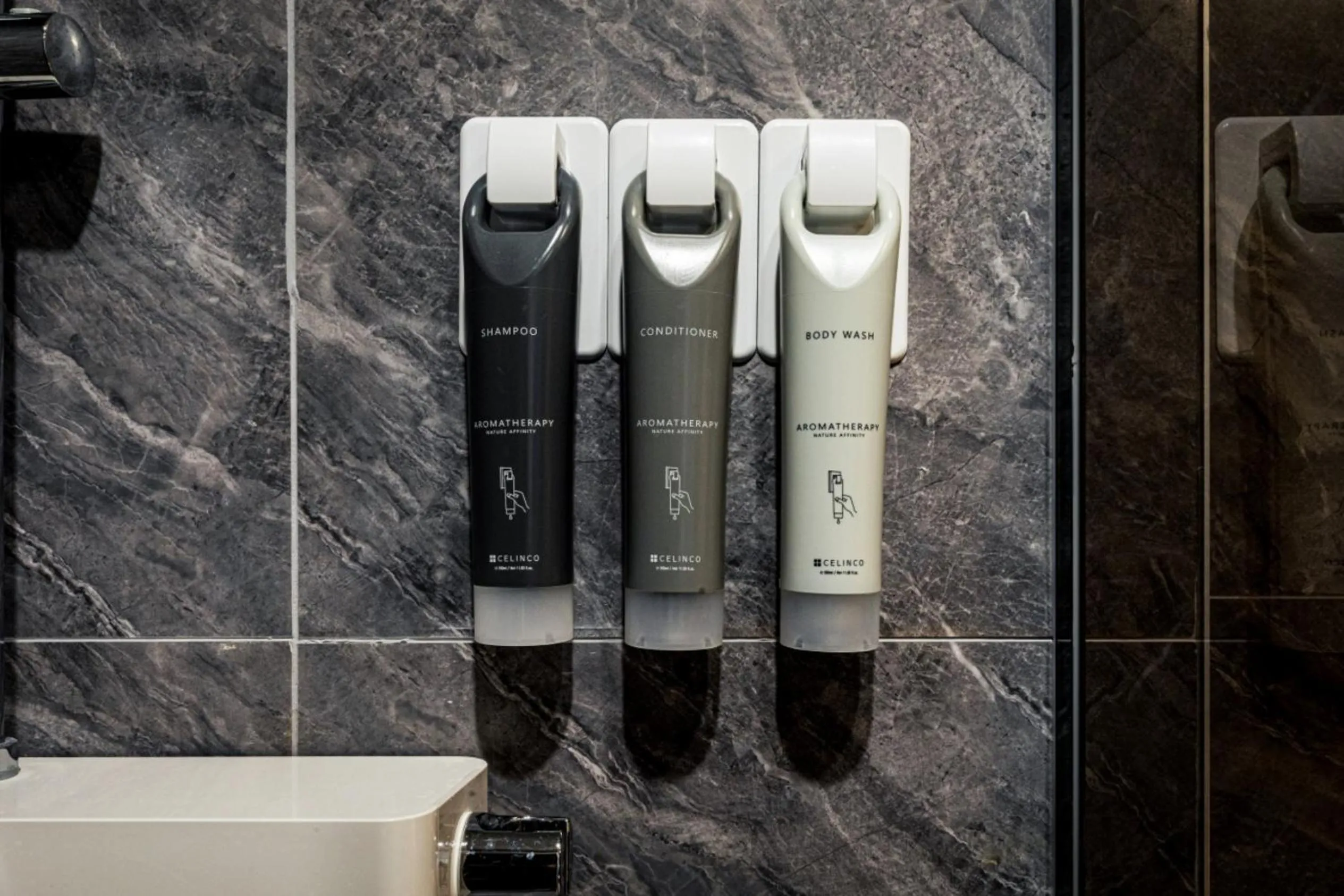 Shower in Jeju Bolton Hotel