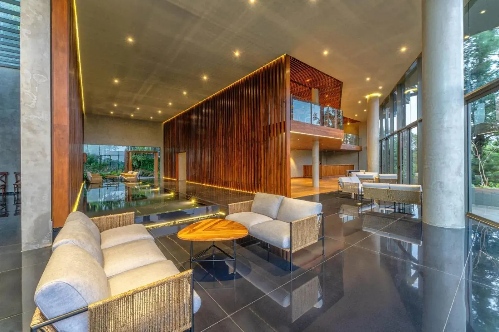 Living room in The Trees, Kandy Living room in The Trees, Kandy