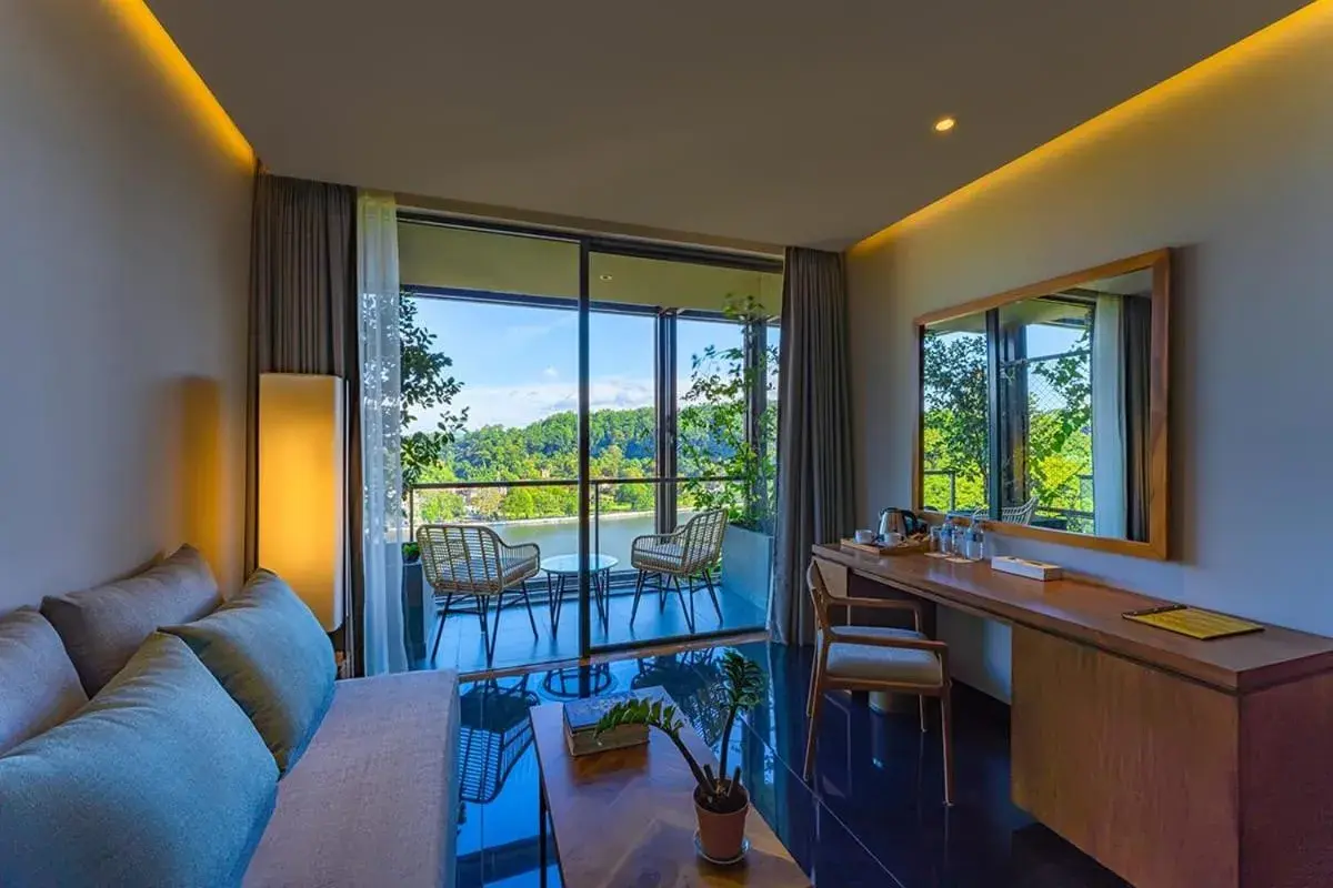 Living room in The Trees, Kandy Living room in The Trees, Kandy