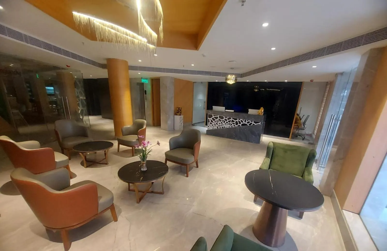 Lobby or reception in Regenta Inn Bhavani Nellore By Royal Orchid Hotels