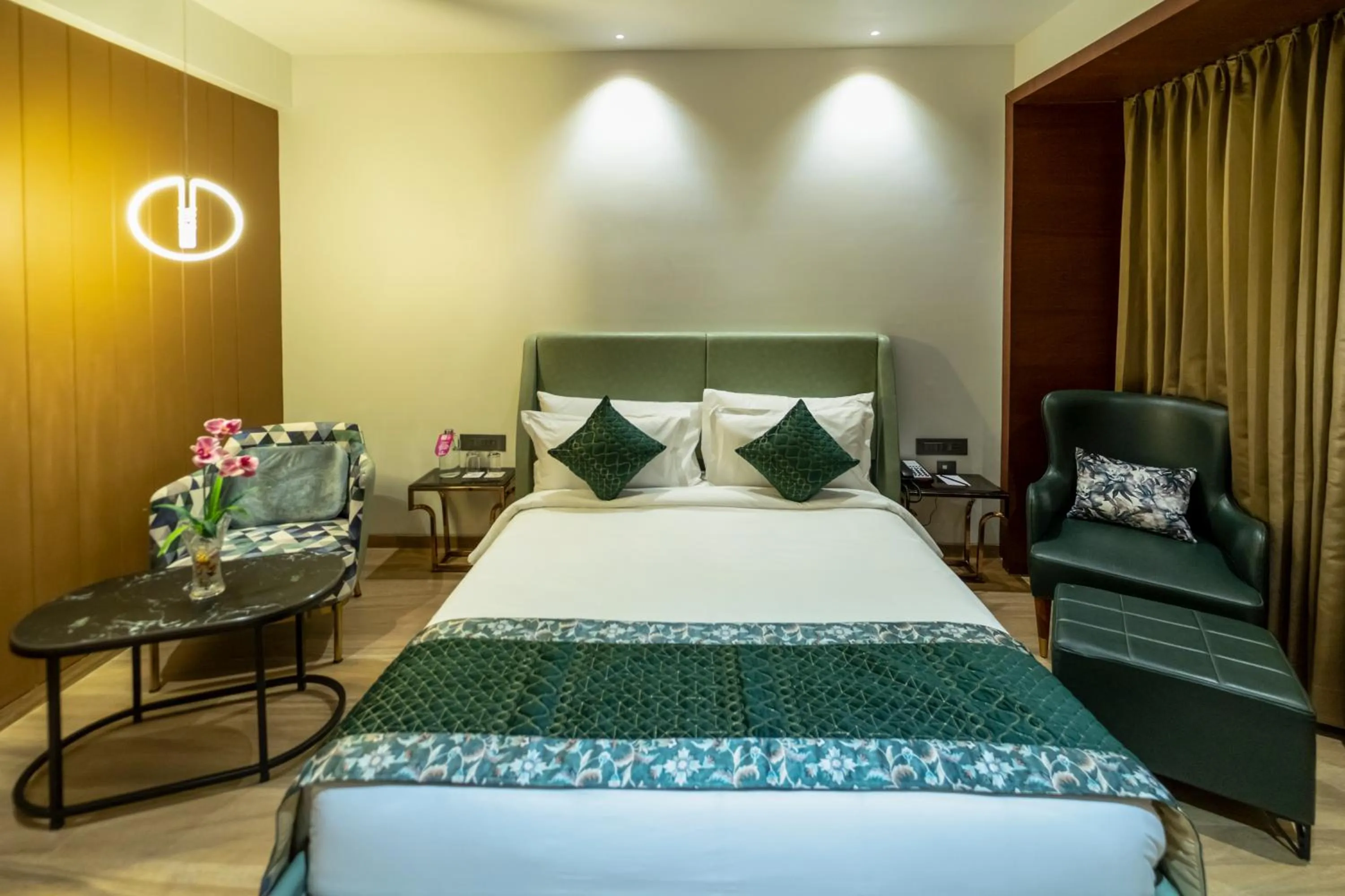 Bed in Regenta Inn Bhavani Nellore By Royal Orchid Hotels