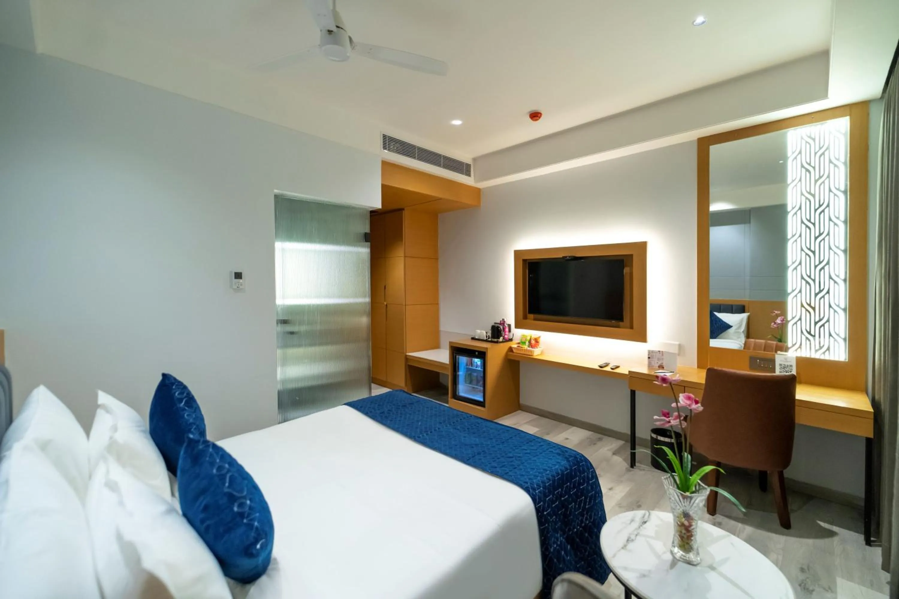 Bed in Regenta Inn Bhavani Nellore By Royal Orchid Hotels