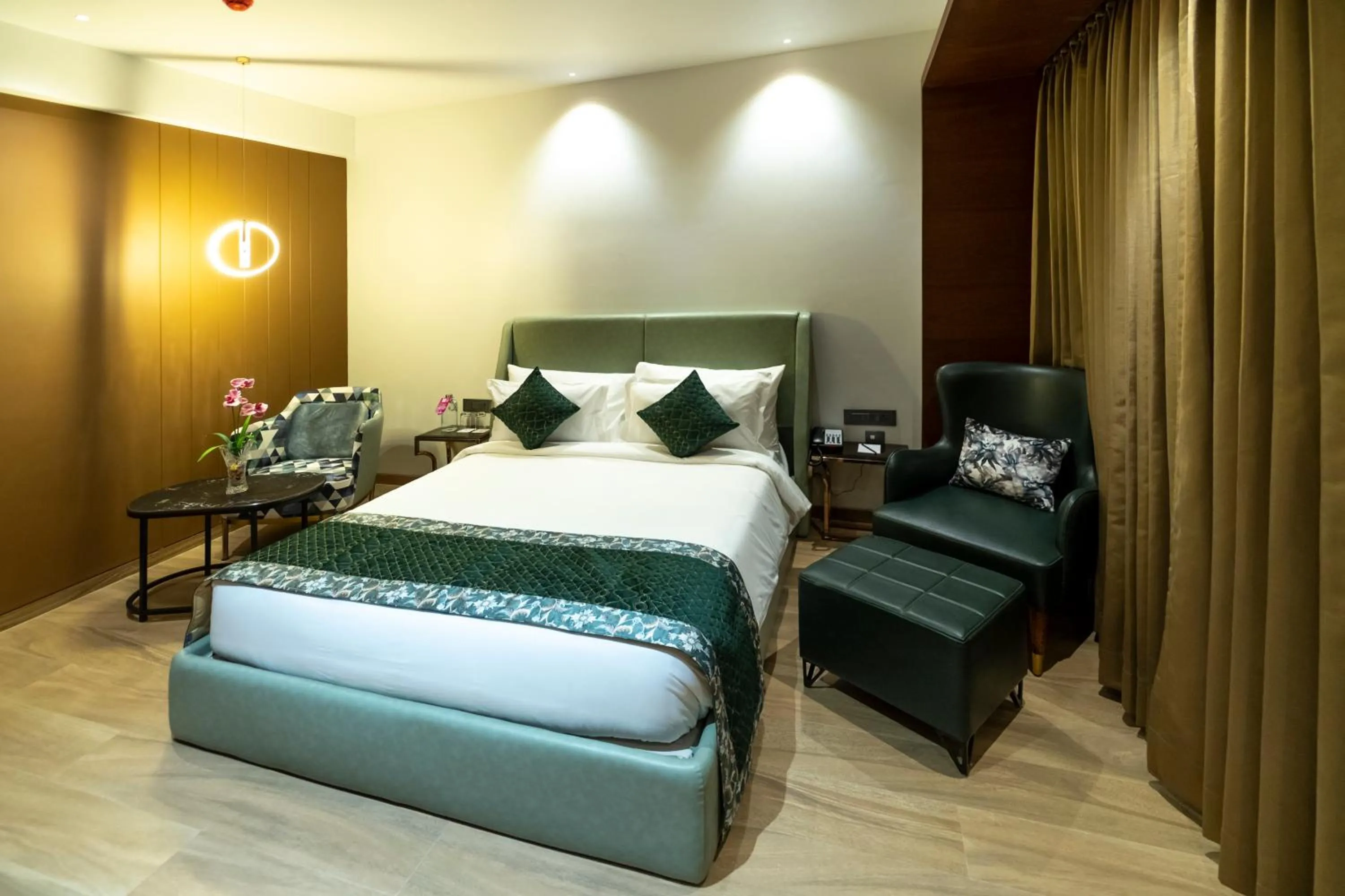 Bed in Regenta Inn Bhavani Nellore By Royal Orchid Hotels