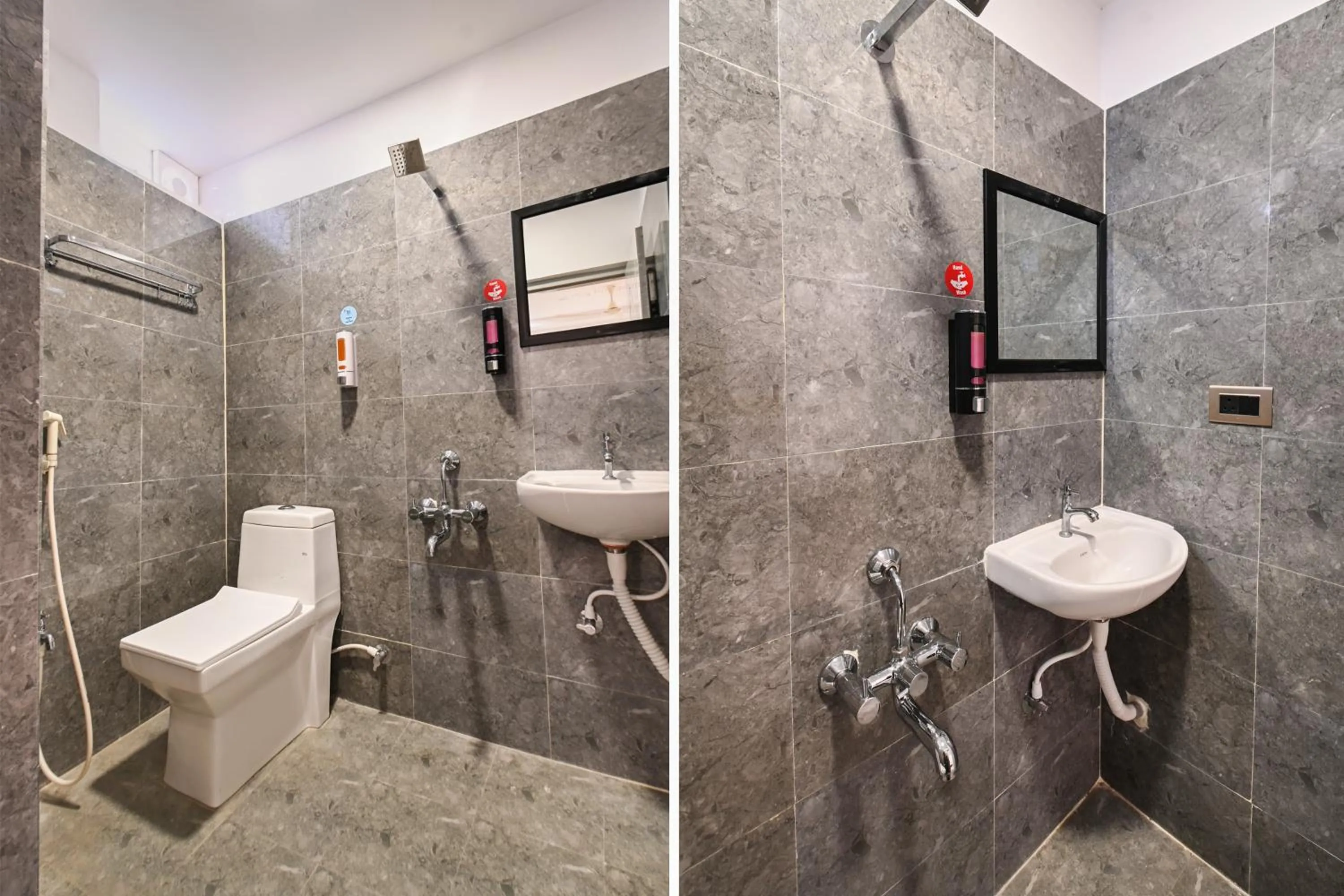 Bathroom in Super Townhouse De Alphabet Karmanghat