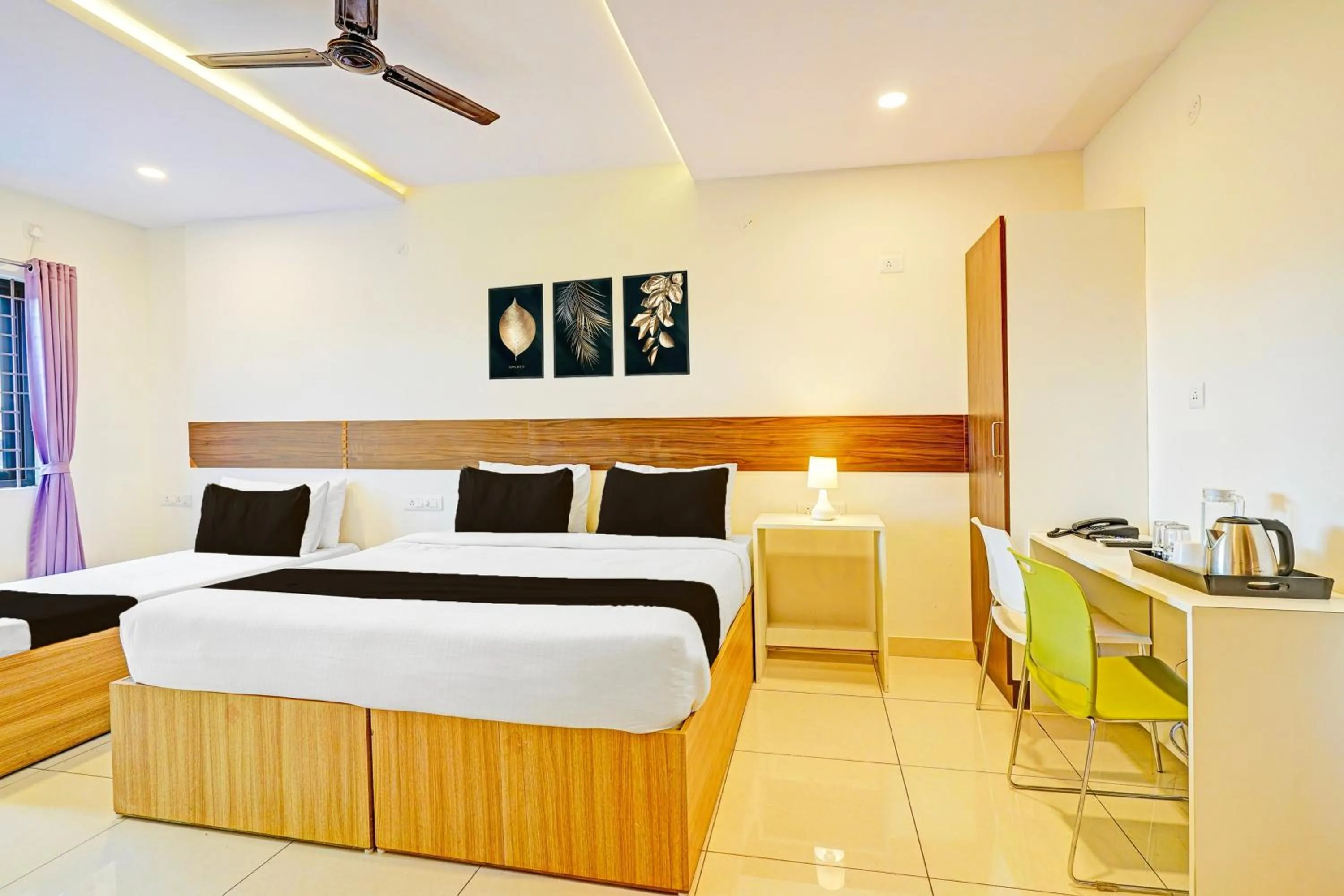 Bedroom, Bed in Super Townhouse Muthurayya Swamy Layout