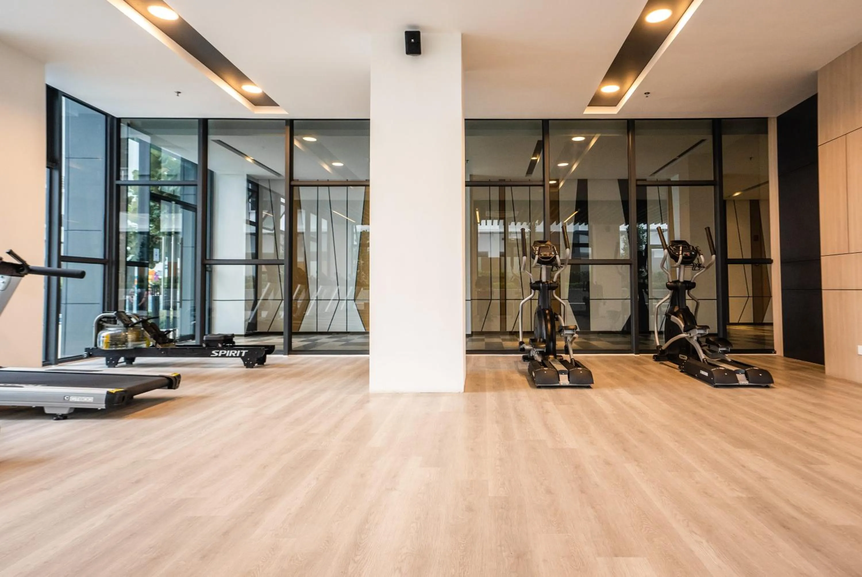 Fitness centre/facilities in K Avenue by CAIRO