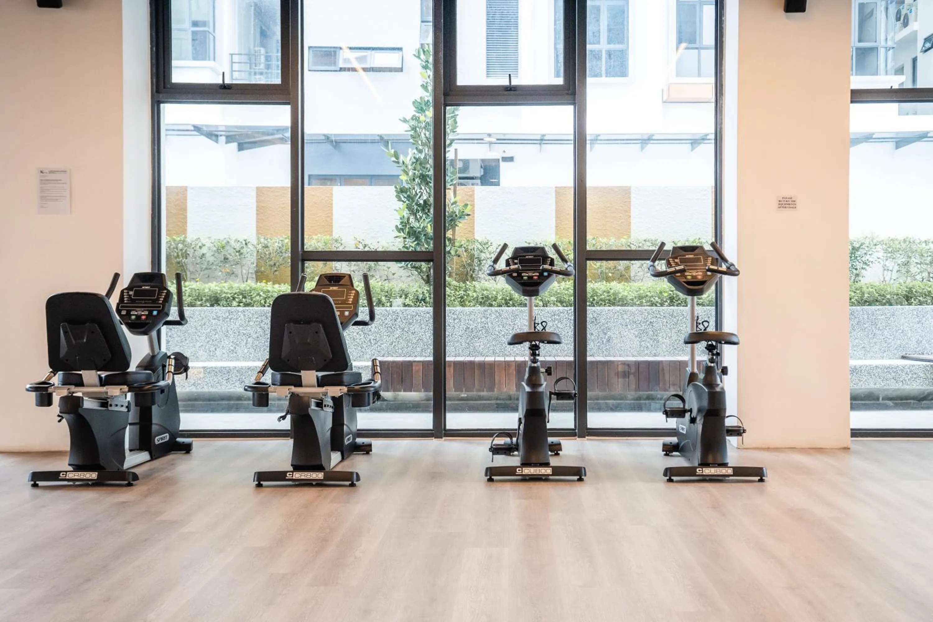 Fitness centre/facilities in K Avenue by CAIRO