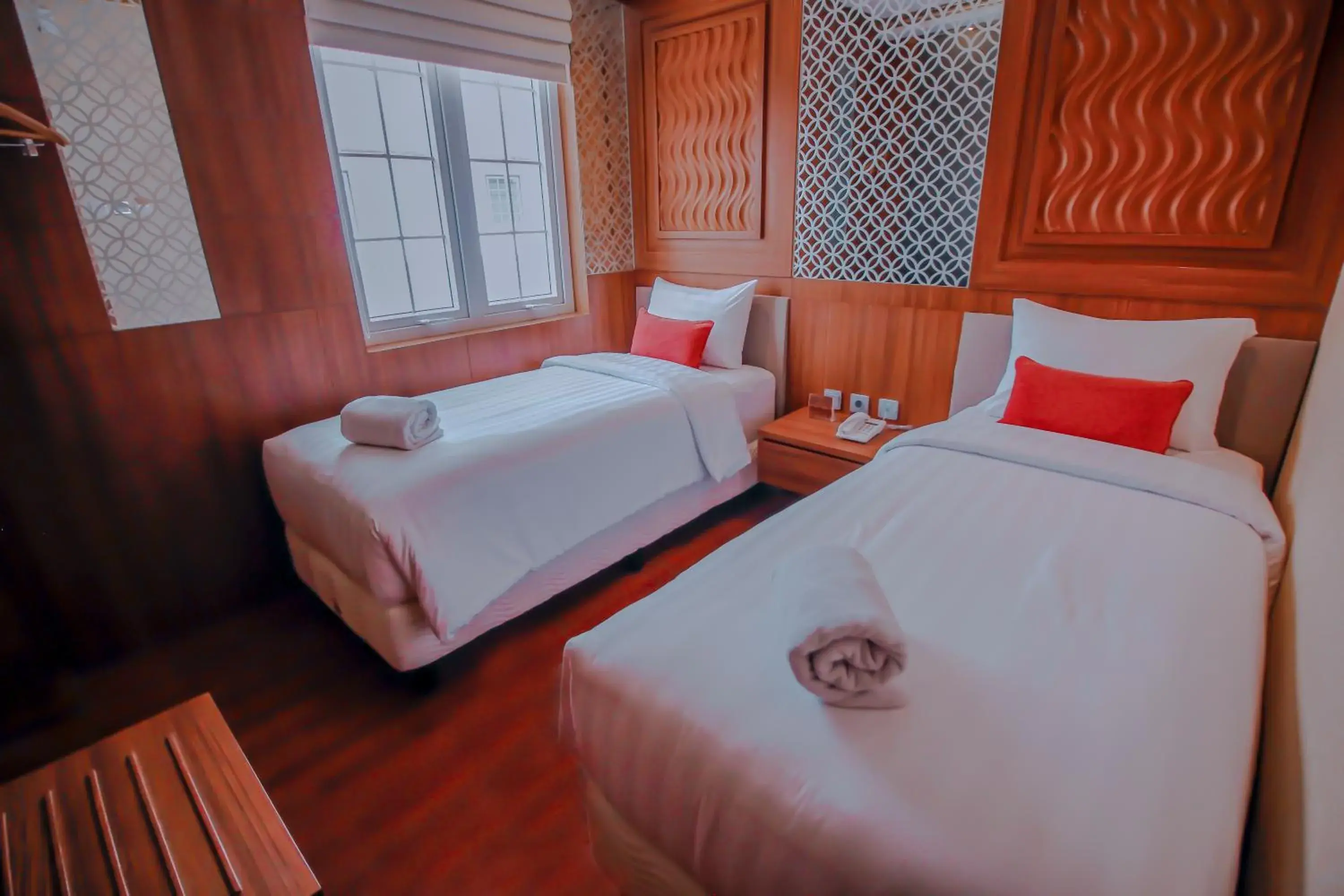 Bed in PETIT BOUTIQUE HOTEL SOLO Bed in PETIT BOUTIQUE HOTEL SOLO