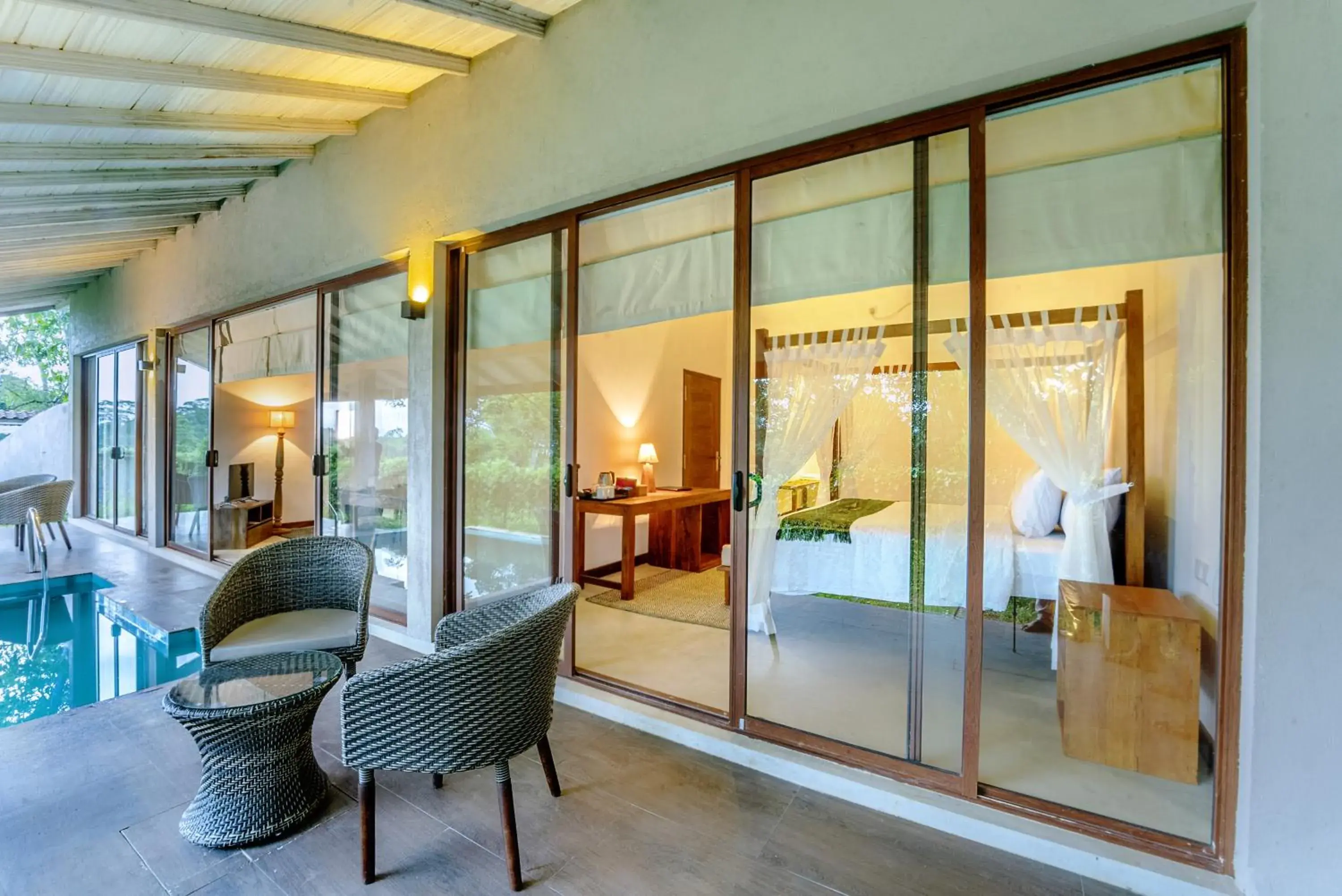 Seating area, Bed in Celestial Hills - Villas & Suites by The Clarks Seating area, Bed in Celestial Hills - Villas & Suites by The Clarks