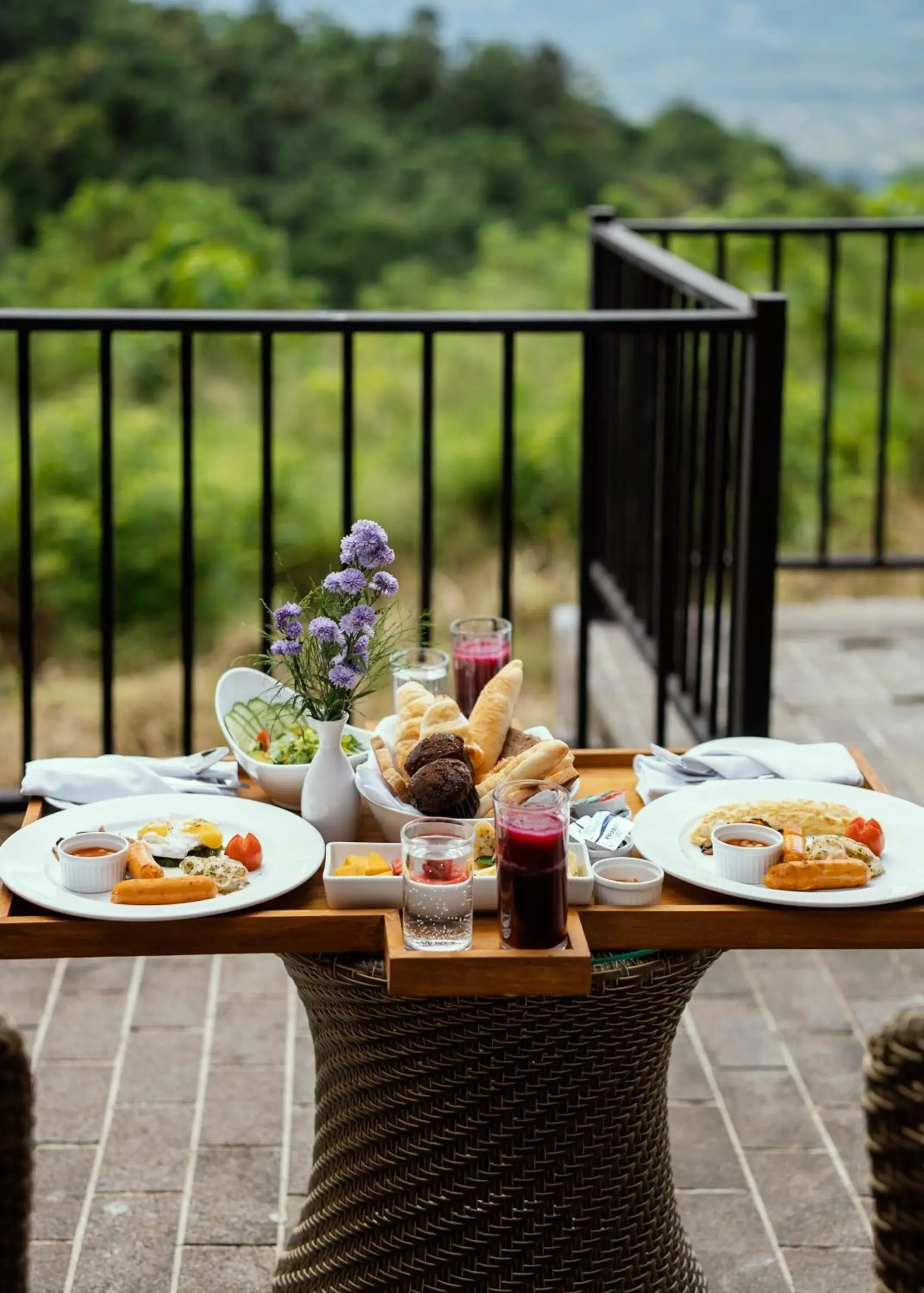 Continental breakfast in Celestial Hills - Villas & Suites by The Clarks Continental breakfast in Celestial Hills - Villas & Suites by The Clarks