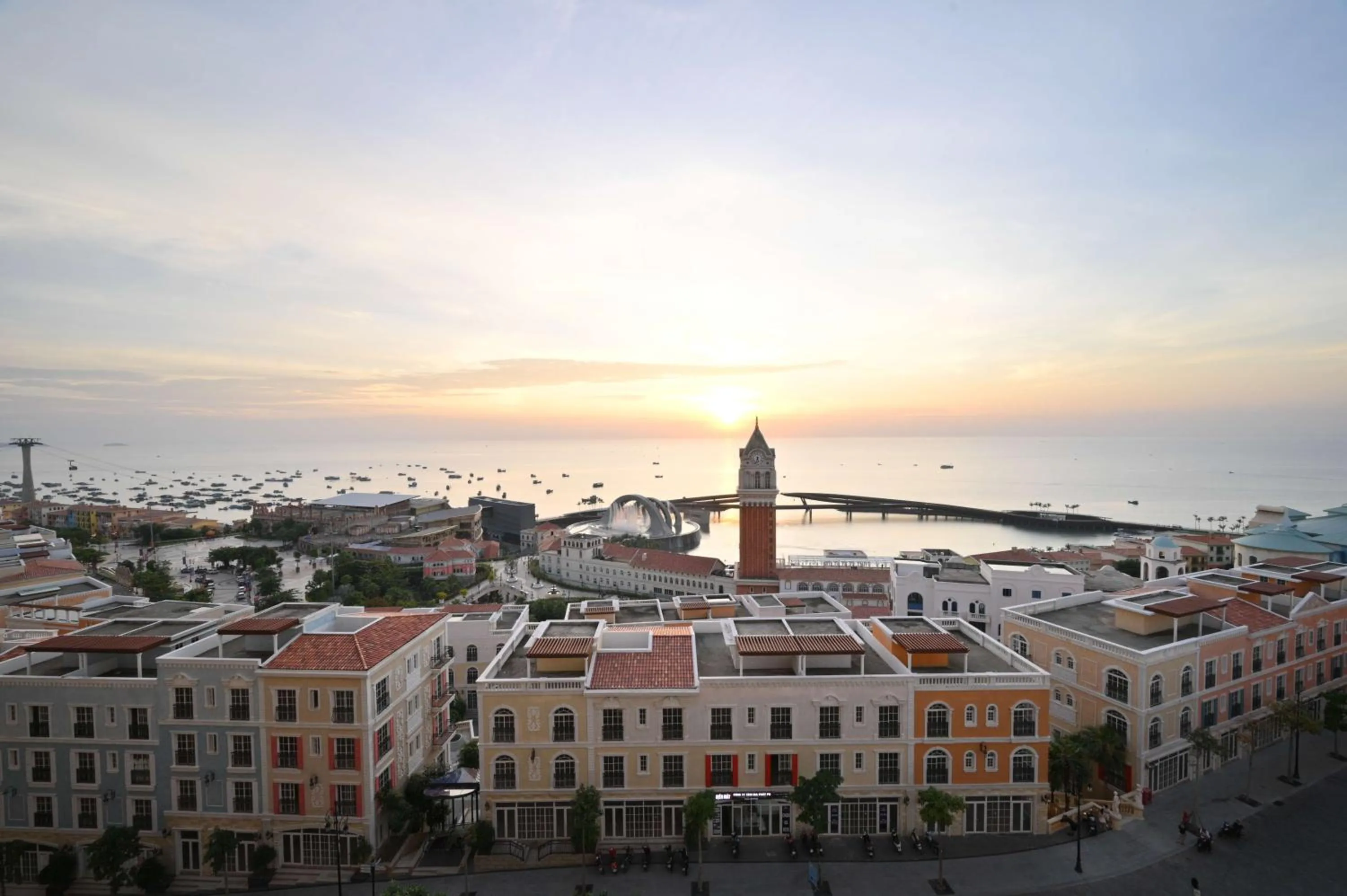 Sea view in Rosie Hillside Seaview Phu Quoc Apartment