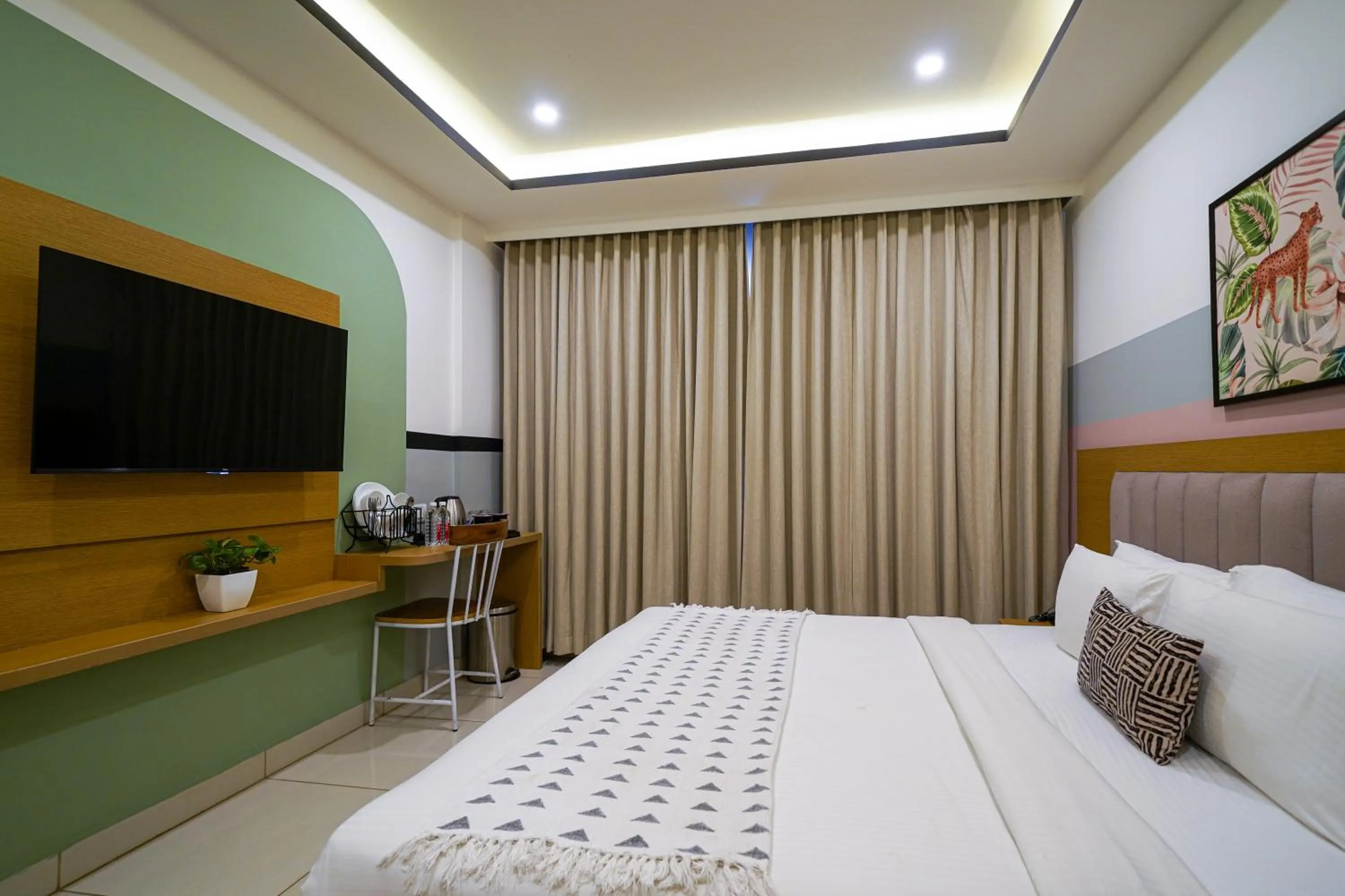 Bed in Olive Hotel Hebbal by Embassy Group
