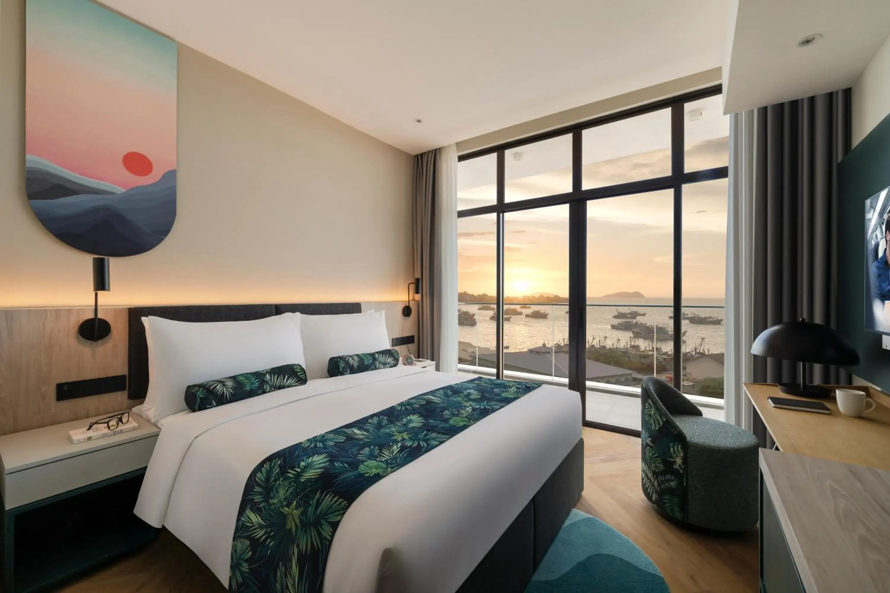 Bed in Citadines Waterfront Kota Kinabalu Bed in Citadines Waterfront Kota Kinabalu