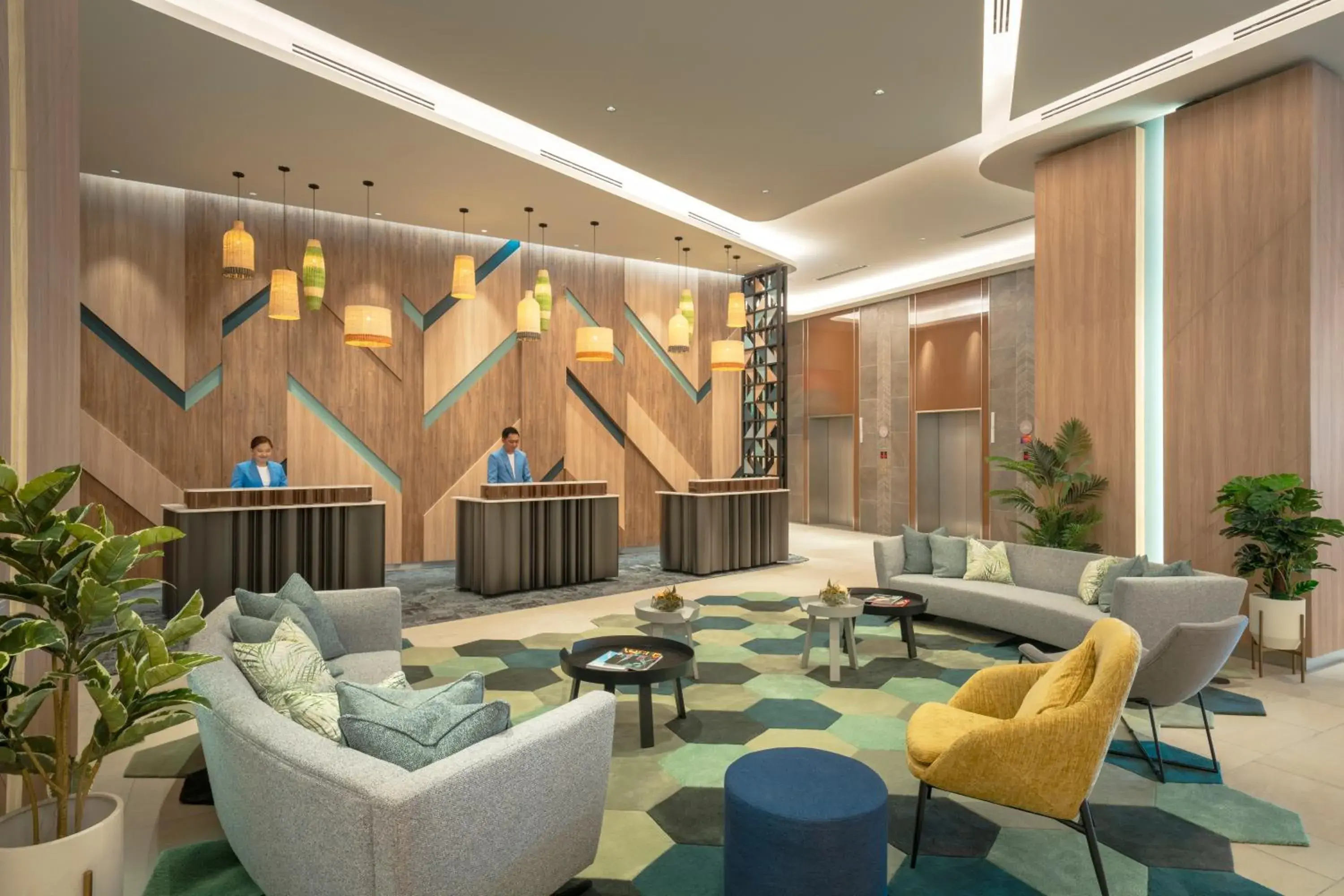 Lobby or reception in Citadines Waterfront Kota Kinabalu Lobby or reception in Citadines Waterfront Kota Kinabalu