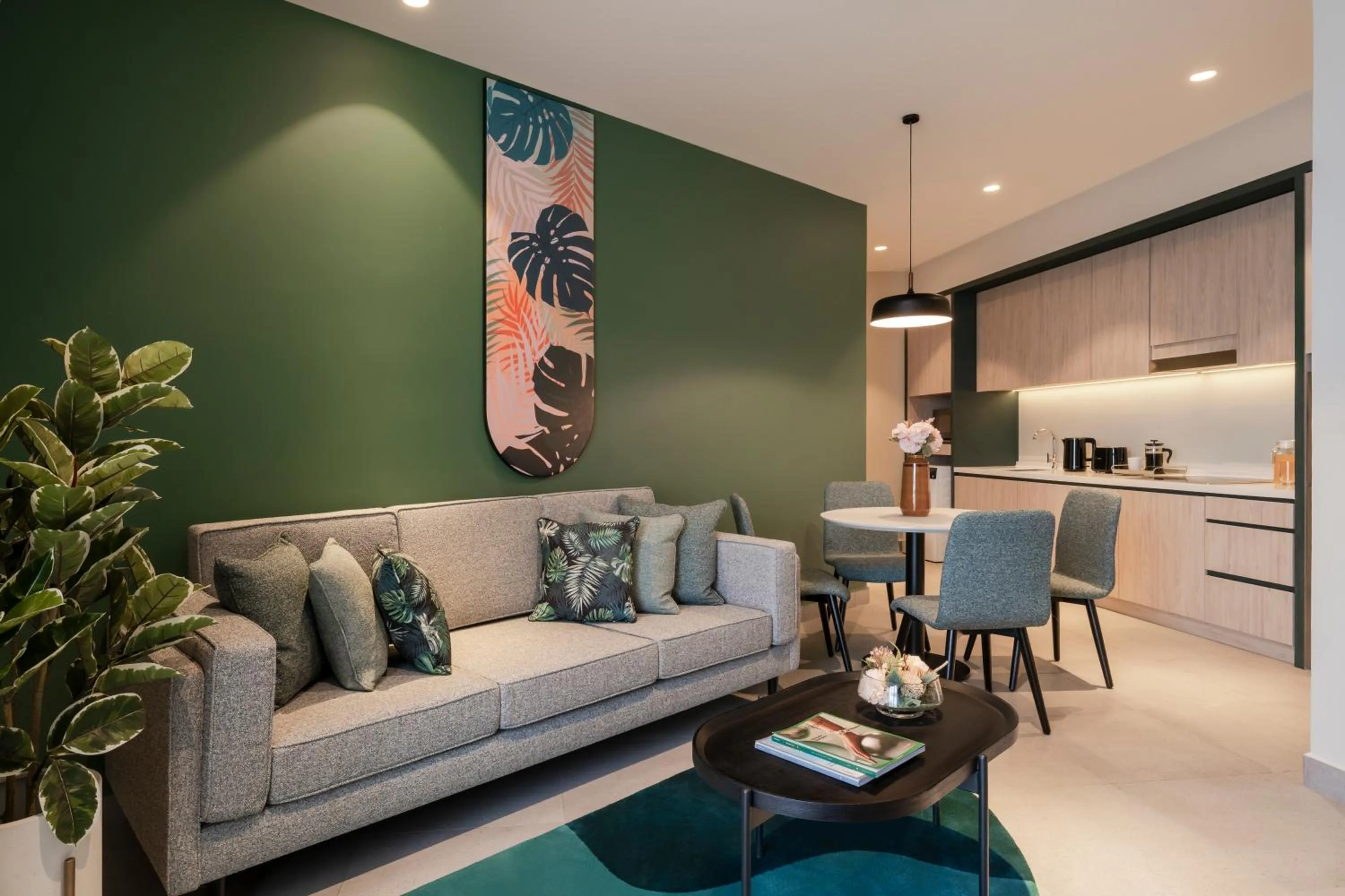 Kitchen or kitchenette in Citadines Waterfront Kota Kinabalu